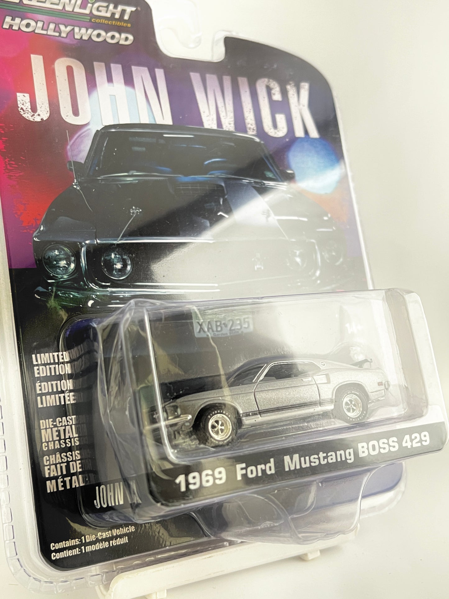 BLISTER SQUEEZE - GREENLIGHT - 1969 FORD MUSTANG BOSS 429