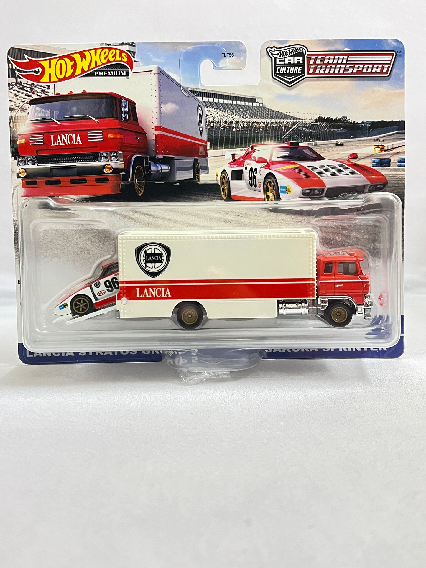 TEAM TRANSPORT - HOT WHEELS - LANCIA STRATOS GROUP 5 / SAKURA SPRINTER
