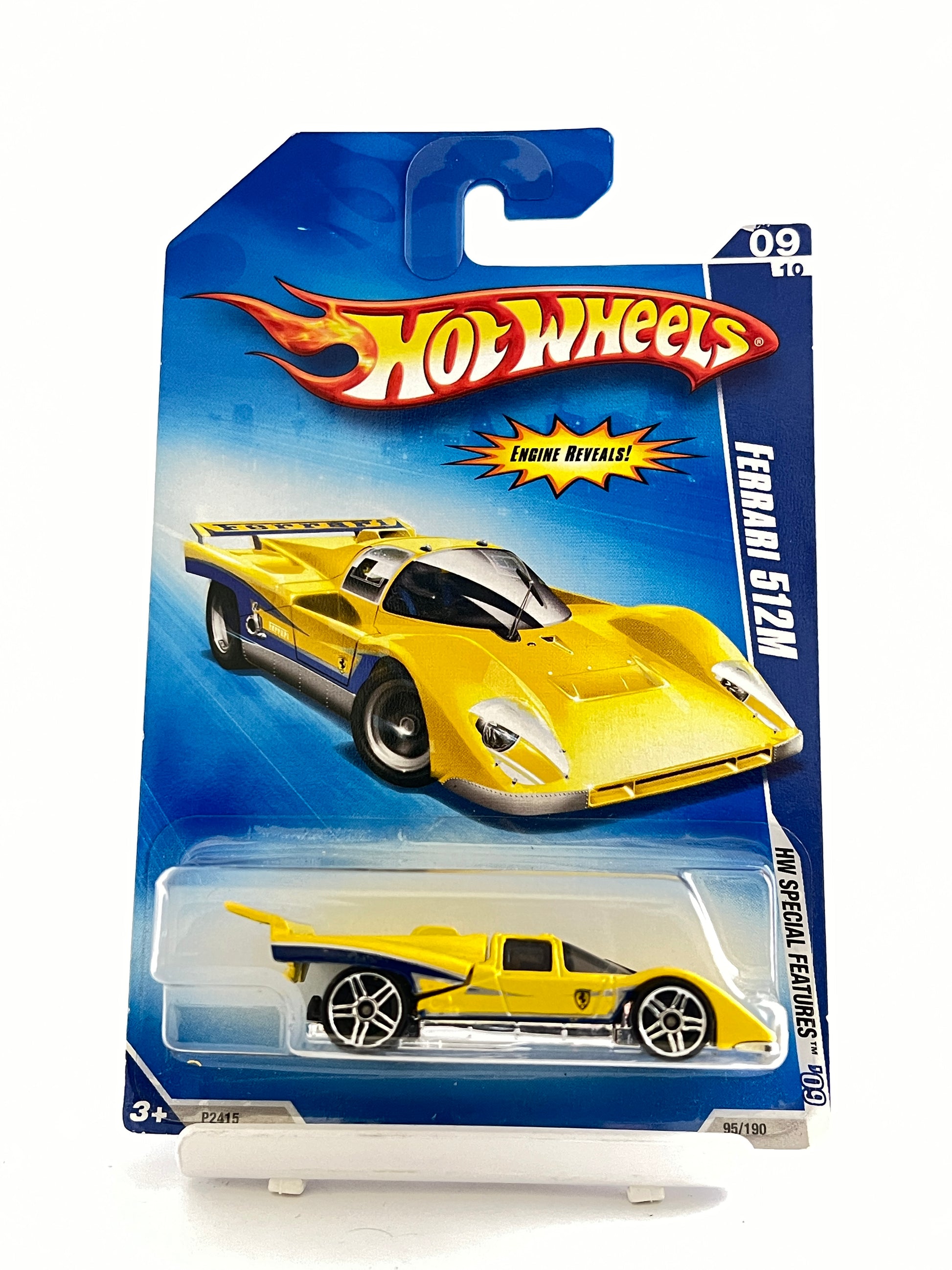 FERRARI - 512M - YELLOW - Its Fun- Hot wheels - matchbox - diecast