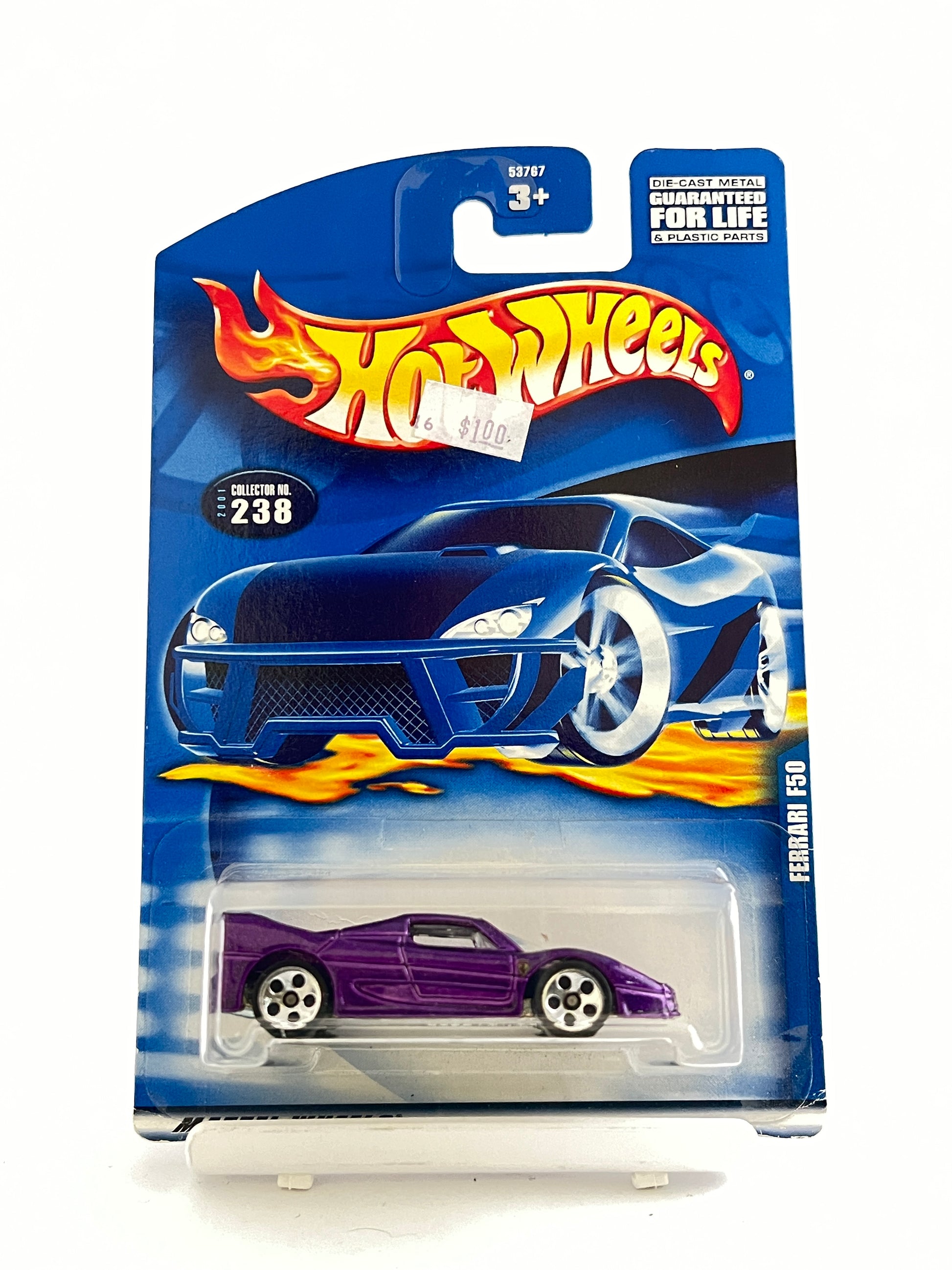 FERRARI F50 - PURPLE - Its Fun- Hot wheels - matchbox - diecast