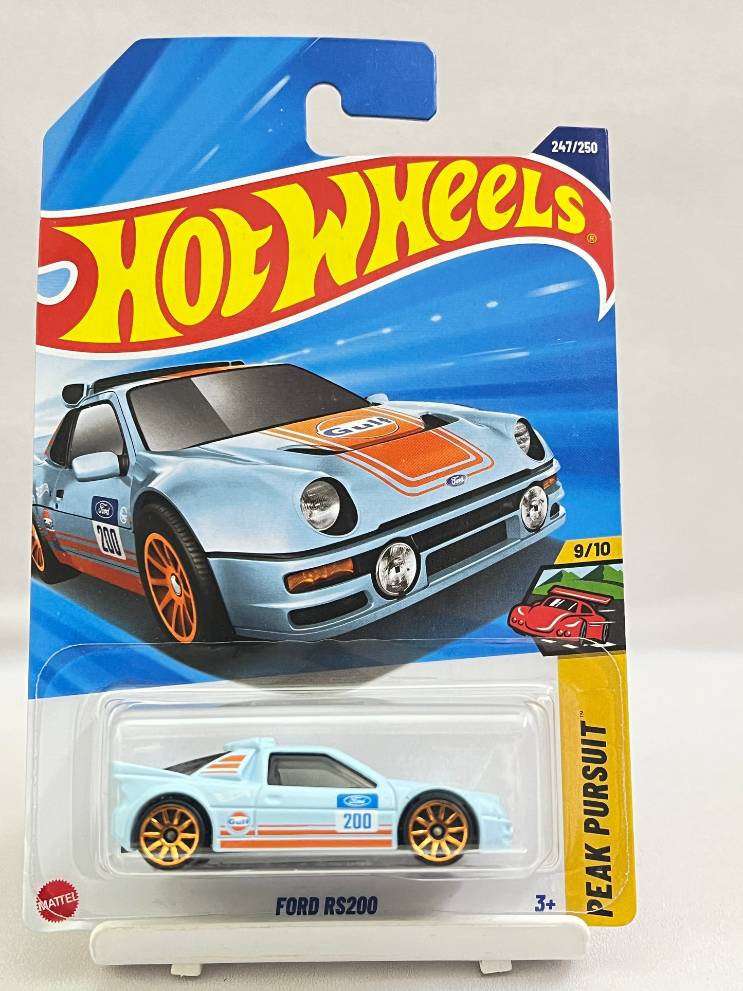 HOT WHEELS - FORD RS200 - GULF - 6A