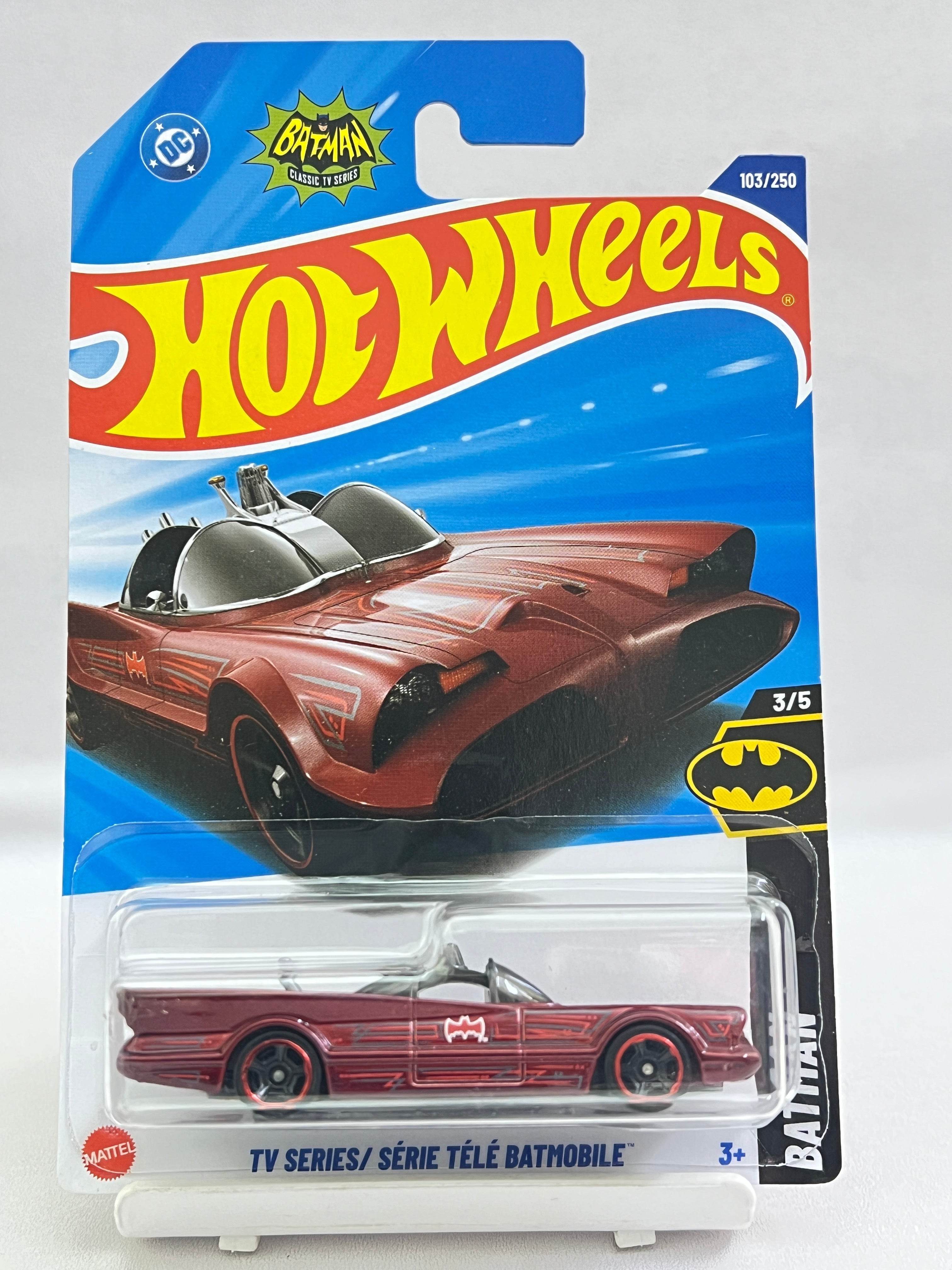 HOT WHEELS - TV SERIES BATMOBILE - RED - 6A – Its Fun