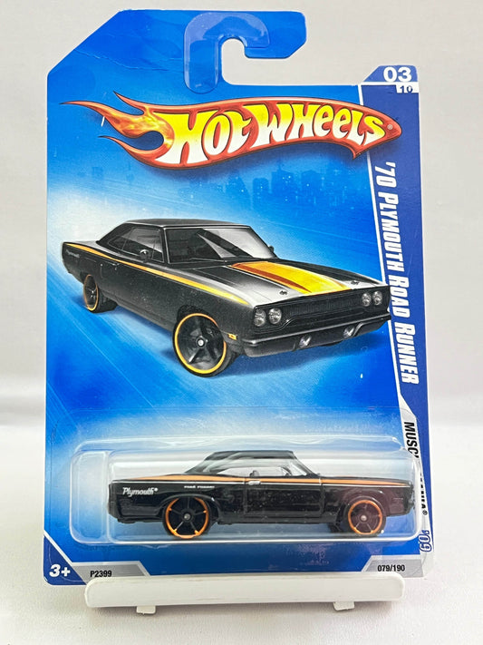 CREASED CARD - HOT WHEELS - 70 PLYMOUTH ROAD RUNNER - 6C - Its Fun