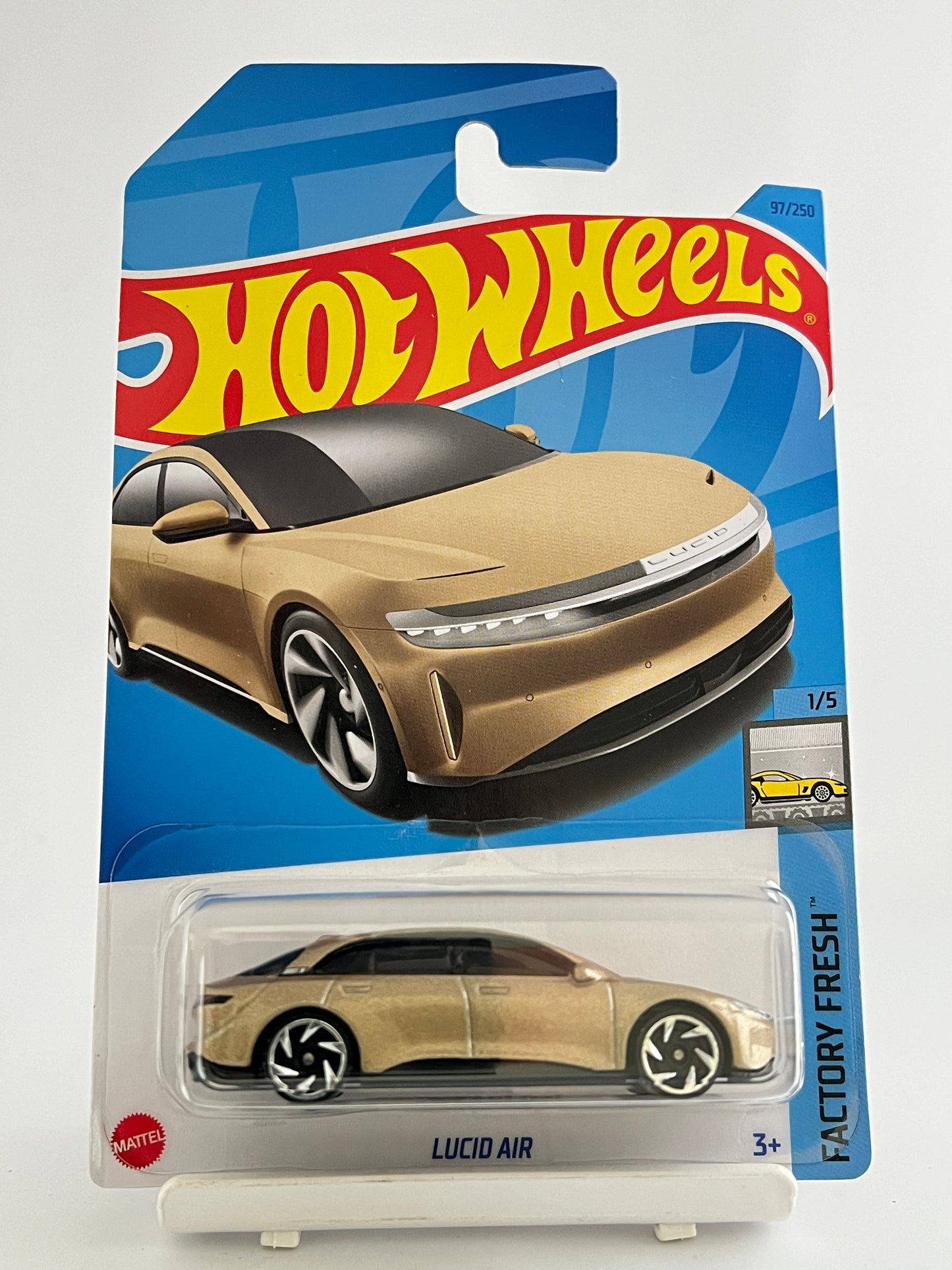 LUCID AIR - GOLD - 2A - Its Fun- Hot wheels - matchbox - diecast