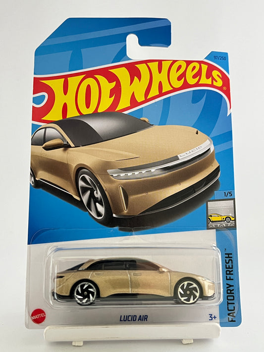 LUCID AIR - GOLD - 2A - Its Fun- Hot wheels - matchbox - diecast