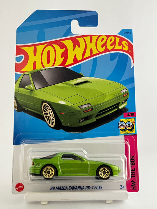 89 MAZDA SAVANNA RX-7 FC35 - 5B - Its Fun- Hot wheels - matchbox - diecast