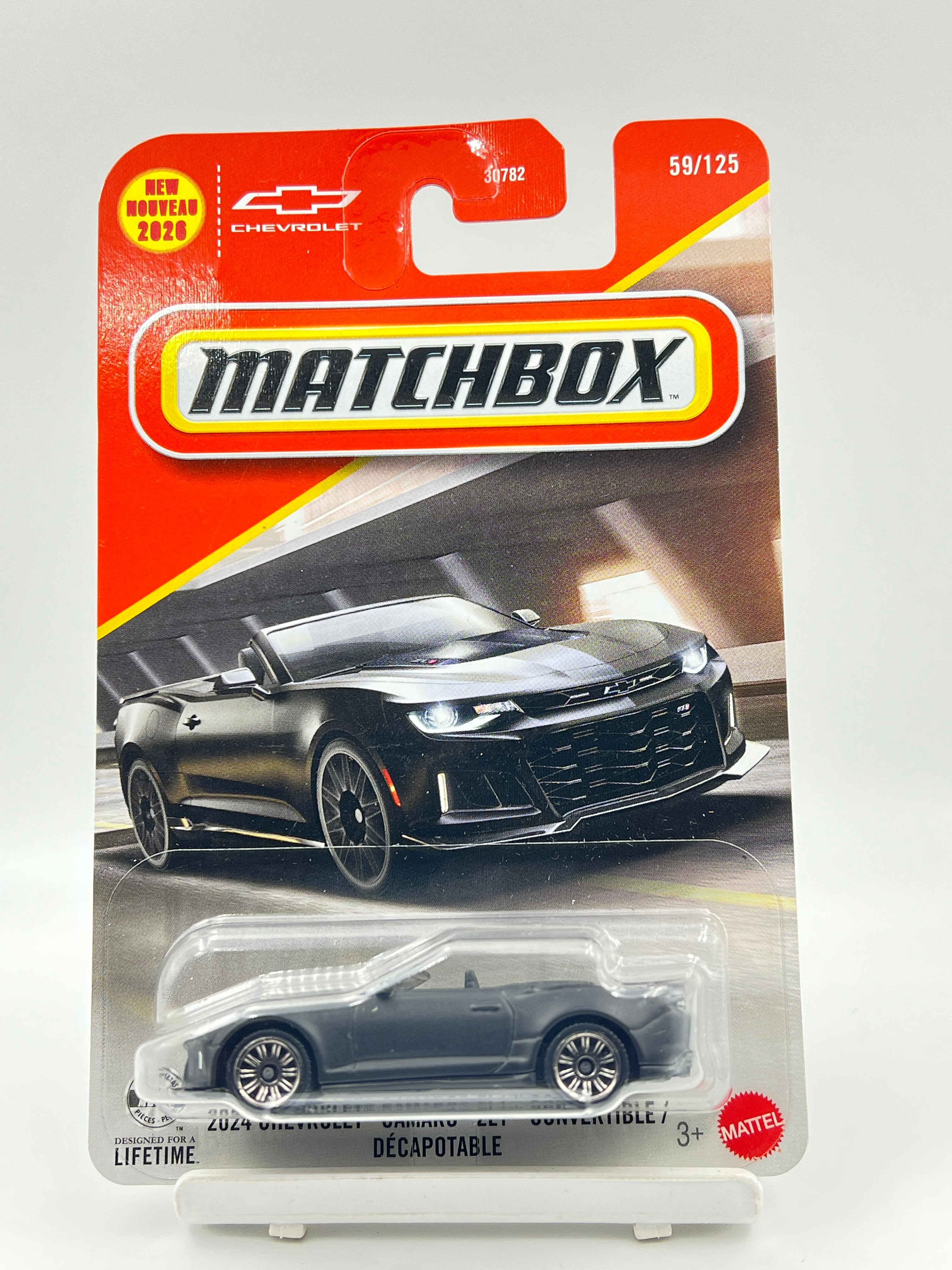 MATCHBOX - 2024 CHEVROLET CAMARO ZL1 CONVERTIBLE - 3C – Its Fun