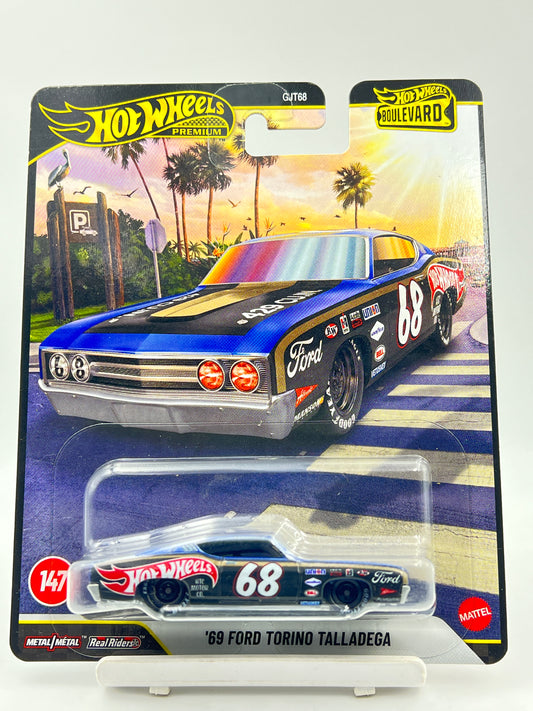 HOT WHEELS - PREMIUM - 69 FORD TORINO TALLADEGA - 5A
