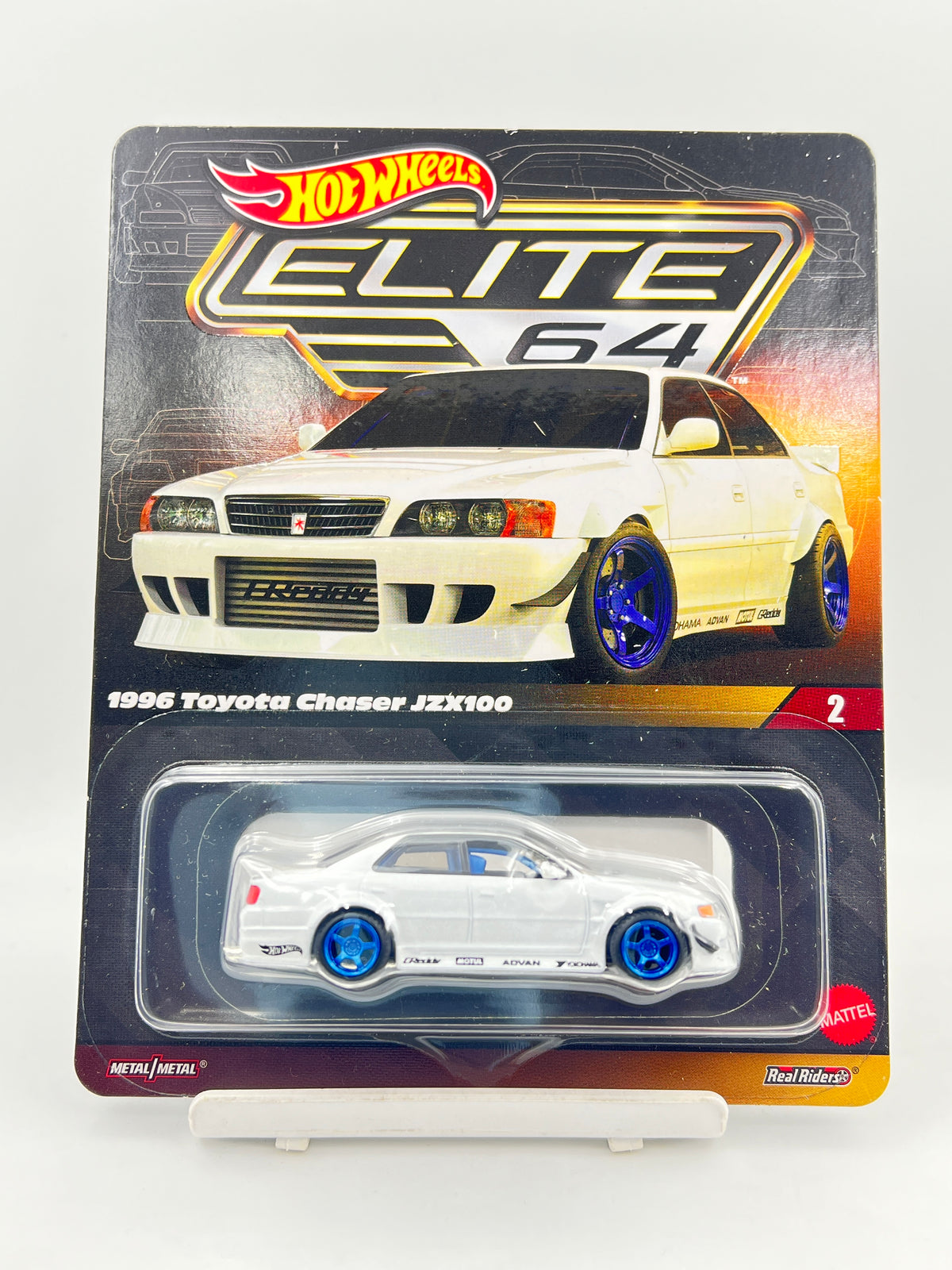 ELITE64 - HOT WHEELS - 1996 TOYOTA CHASER JZX100 (COMES WITH PROTECTOR)
