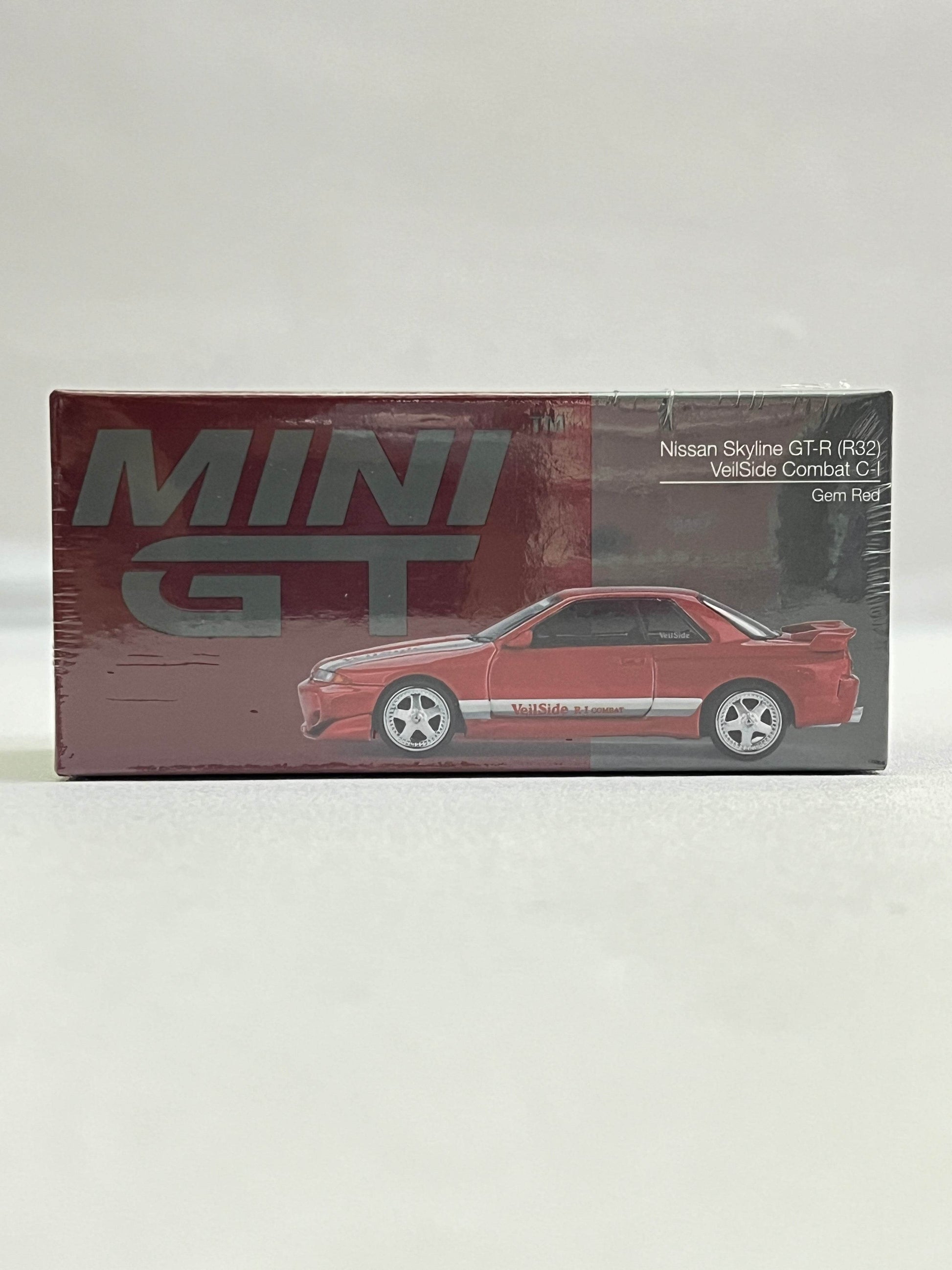 MINI GT - NISSAN SKYLINE GT-R (R32) - VEILSIDE COMBAT C-I GEM RED - Its Fun