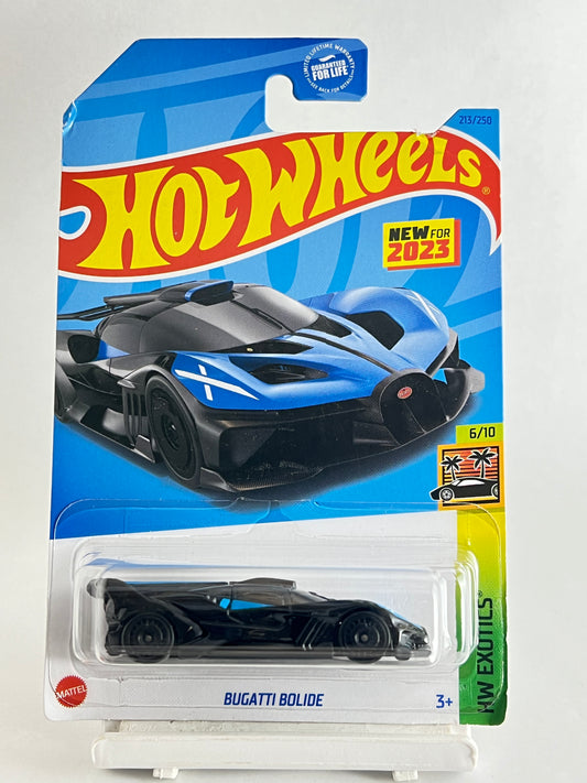 IMPORTED BUGATTI BOLIDE - BLUE - (CARD CONDITION AS IN PIC) - 1B - Its Fun- Hot wheels - matchbox - diecast
