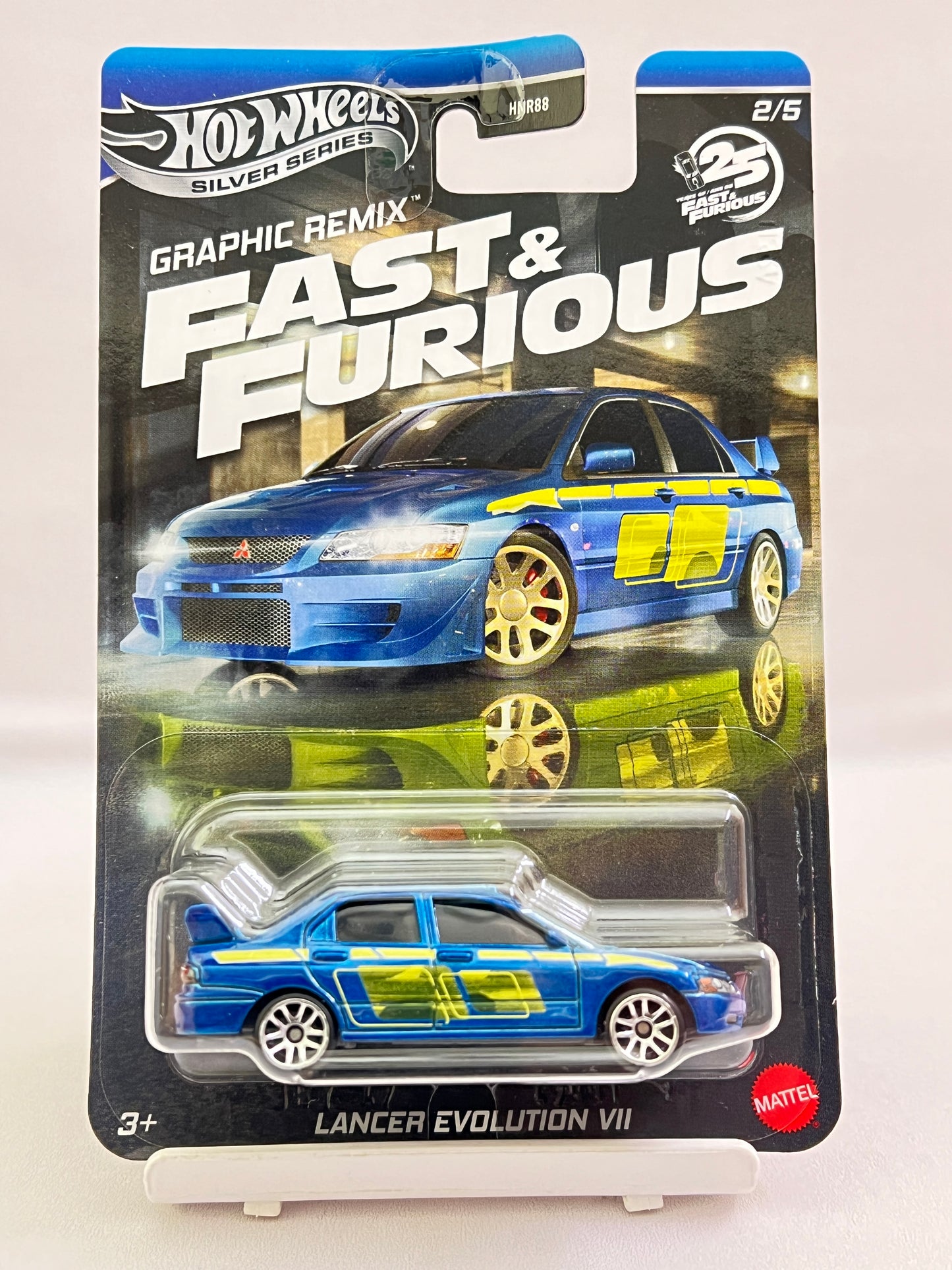HOT WHEELS - FAST AND FURIOUS - GRAPHIC REMIX - LANCER EVOLUTION VII - 4D