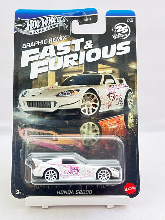 HOT WHEELS - FAST AND FURIOUS - GRAPHIC REMIX - HONDA S2000 - 4D