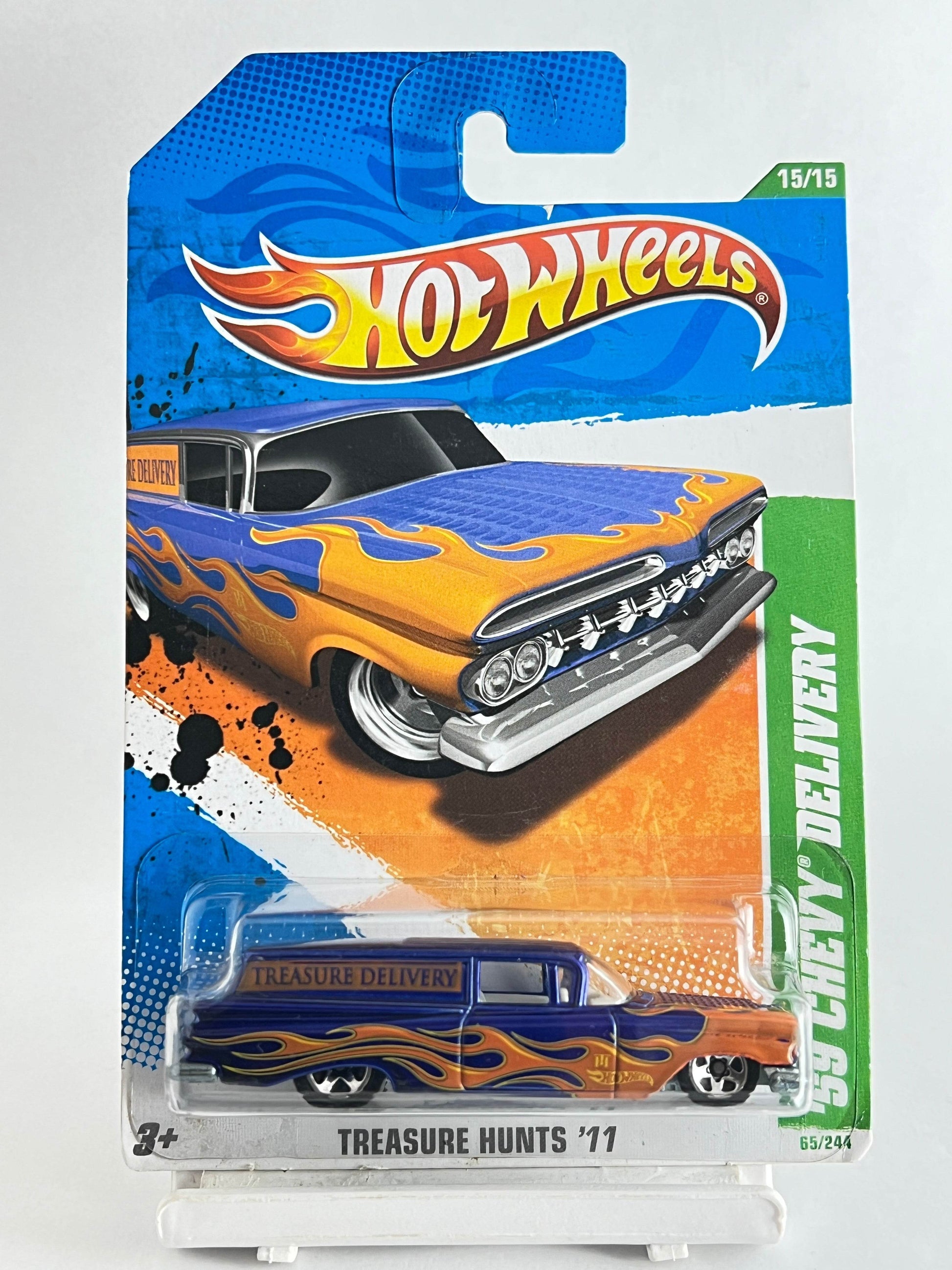 TREASURE HUNT - 59 CHEVY DELIVERY - FREE PROTECTOR - FULL METAL - 2D - Its Fun