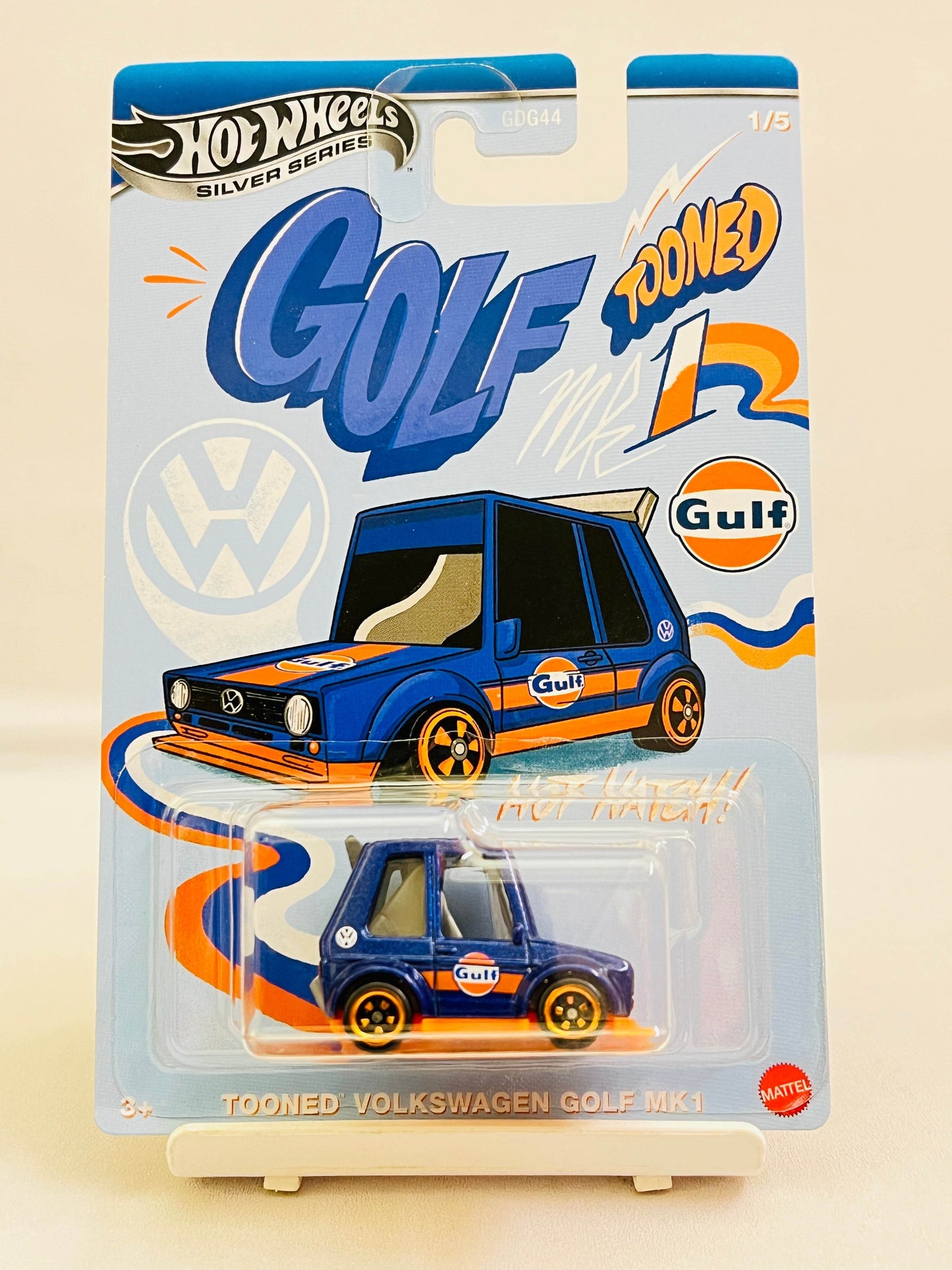 HOT WHEELS - TOONED GULF - TOONED VOLSWAGEN GOLF MK1 - 4B - Its Fun