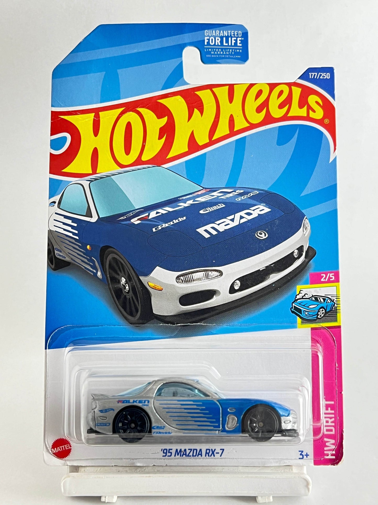 FALKEN - MILD CREASE IN CARD - 95 MAZDA RX-7 - 2C - Its Fun