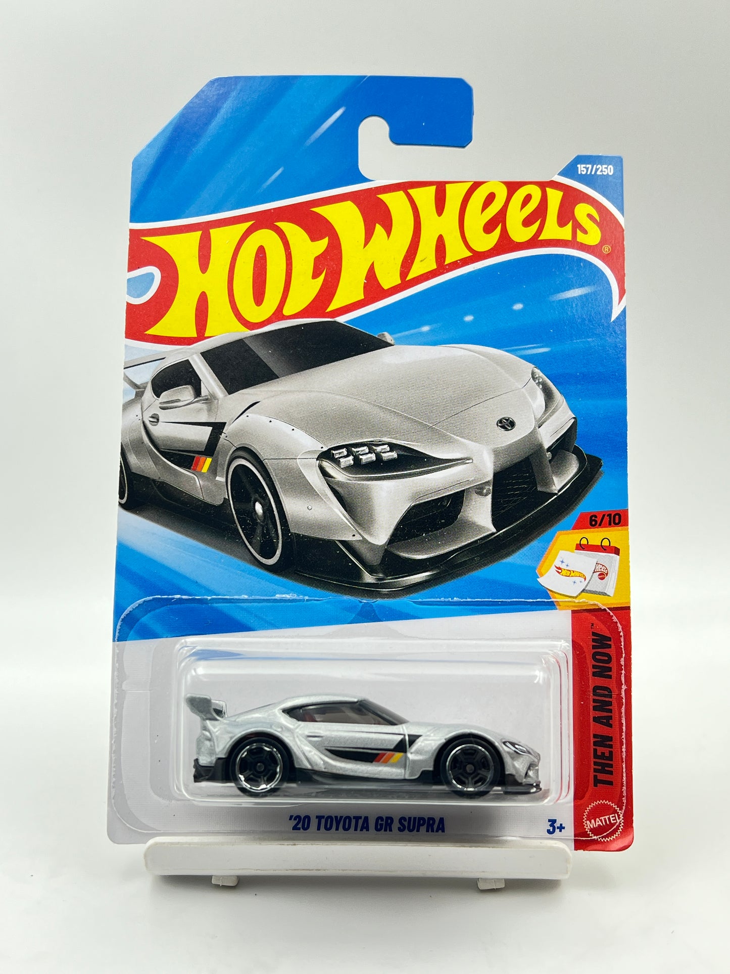 HOT WHEELS - 20 TOYOTA GR SUPRA - GREY - 1C