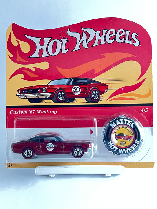 CUSTOM 67 MUSTANG - 4G - Its Fun- Hot wheels - matchbox - diecast