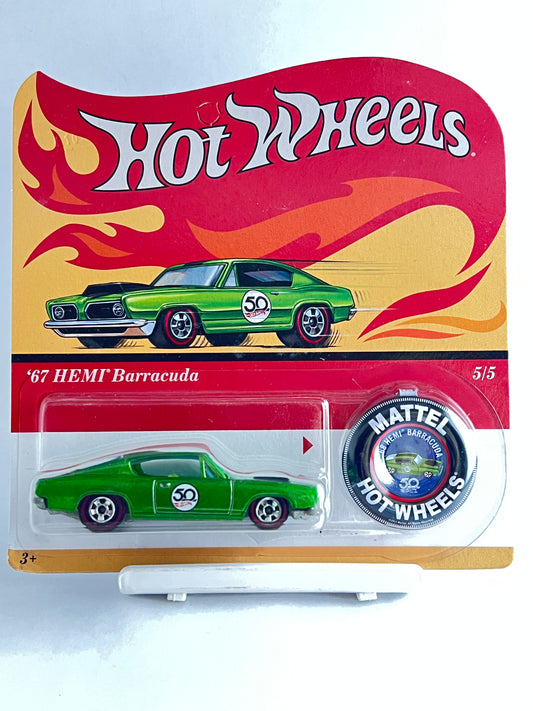 67 HEMI BARACUDA - 4G - Its Fun- Hot wheels - matchbox - diecast