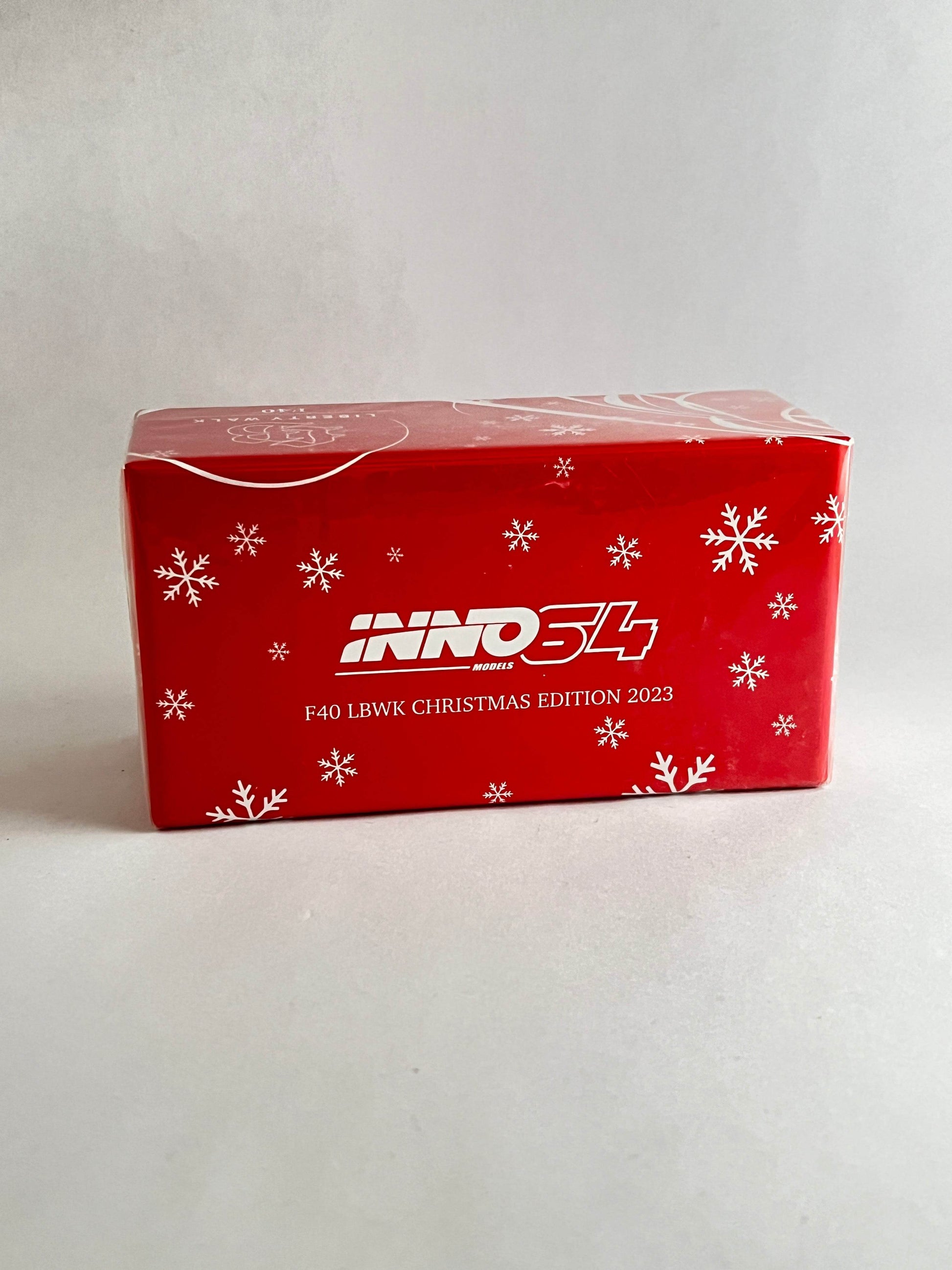 INNO64 - LBWK FERRARI F40 CHRISTMAS SPECIAL EDITION - SEALED PACK (IMAGE IS FOR REFERENCE ONLY) - Its Fun