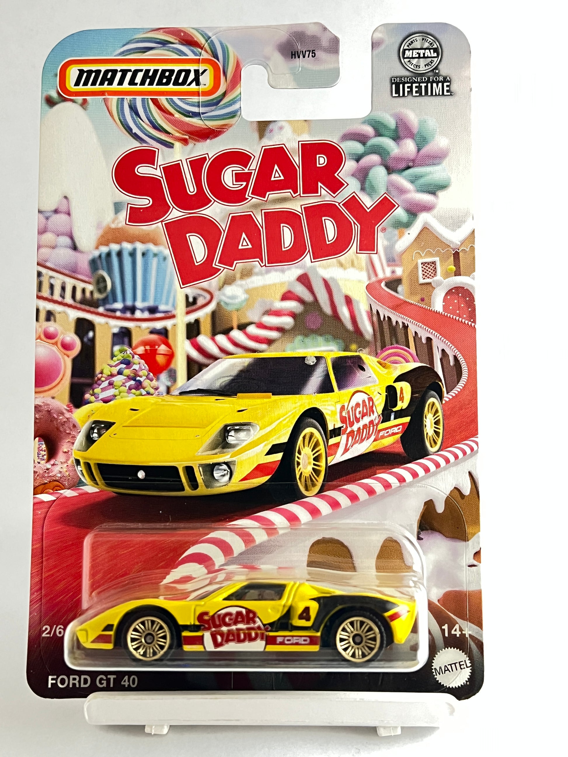 MATCHBOX - FORD GT40 - SUGAR DADDY - 1A - Its Fun- Hot wheels - matchbox - diecast