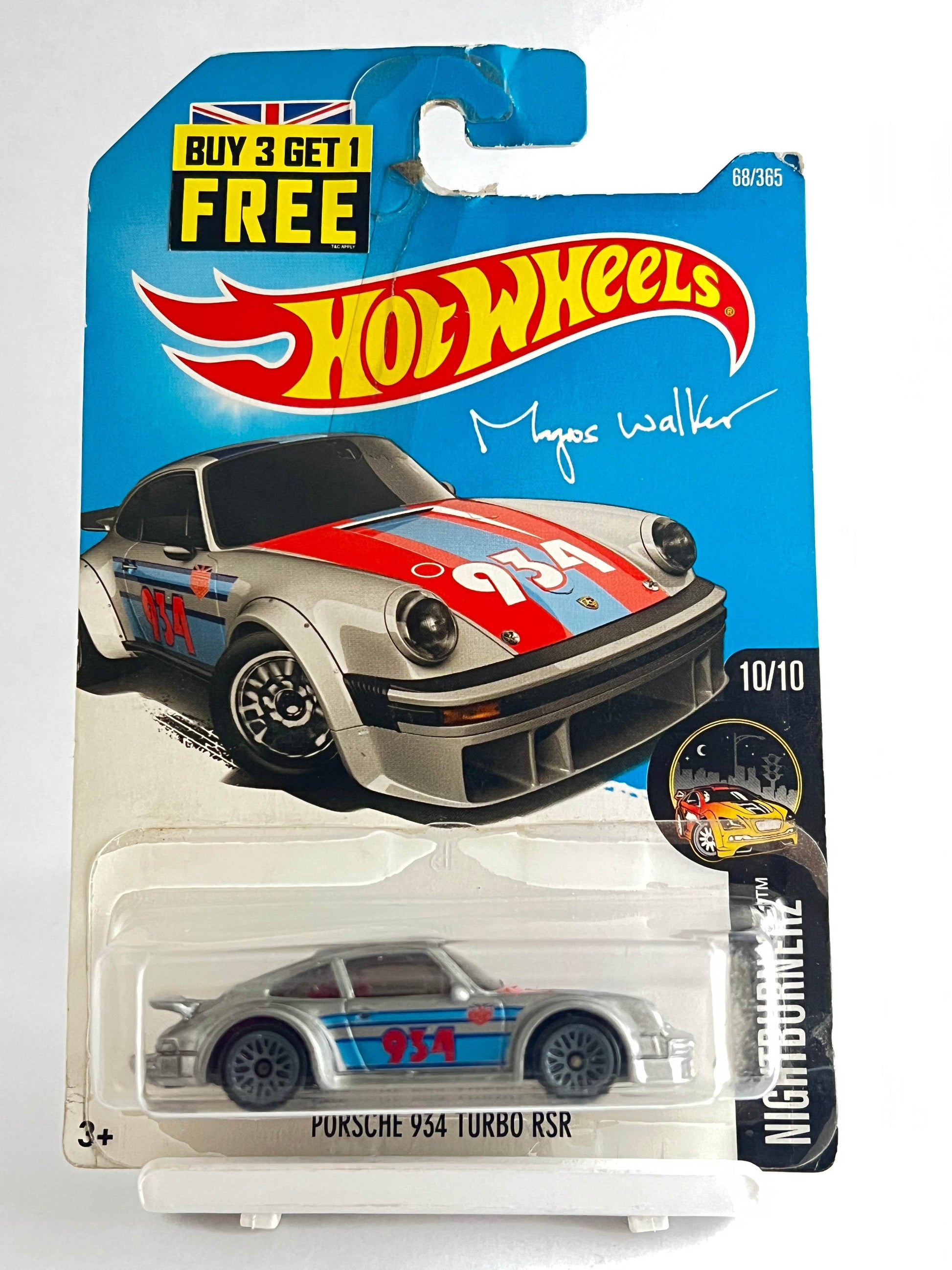 DAMAGED CARD - PORSCHE 934 TURBO RSR - 1A - Its Fun