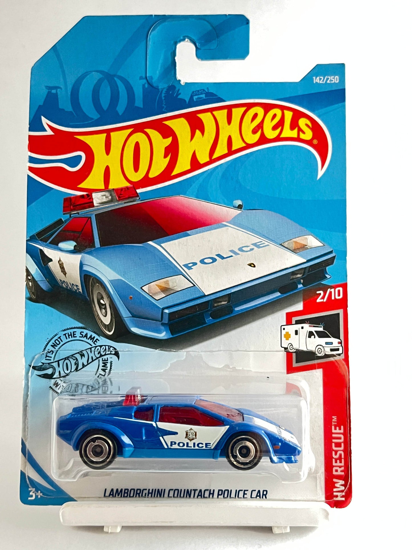 LAMBORGHINI COUNTACH POLICE CAR - BLUE - 1A - Its Fun