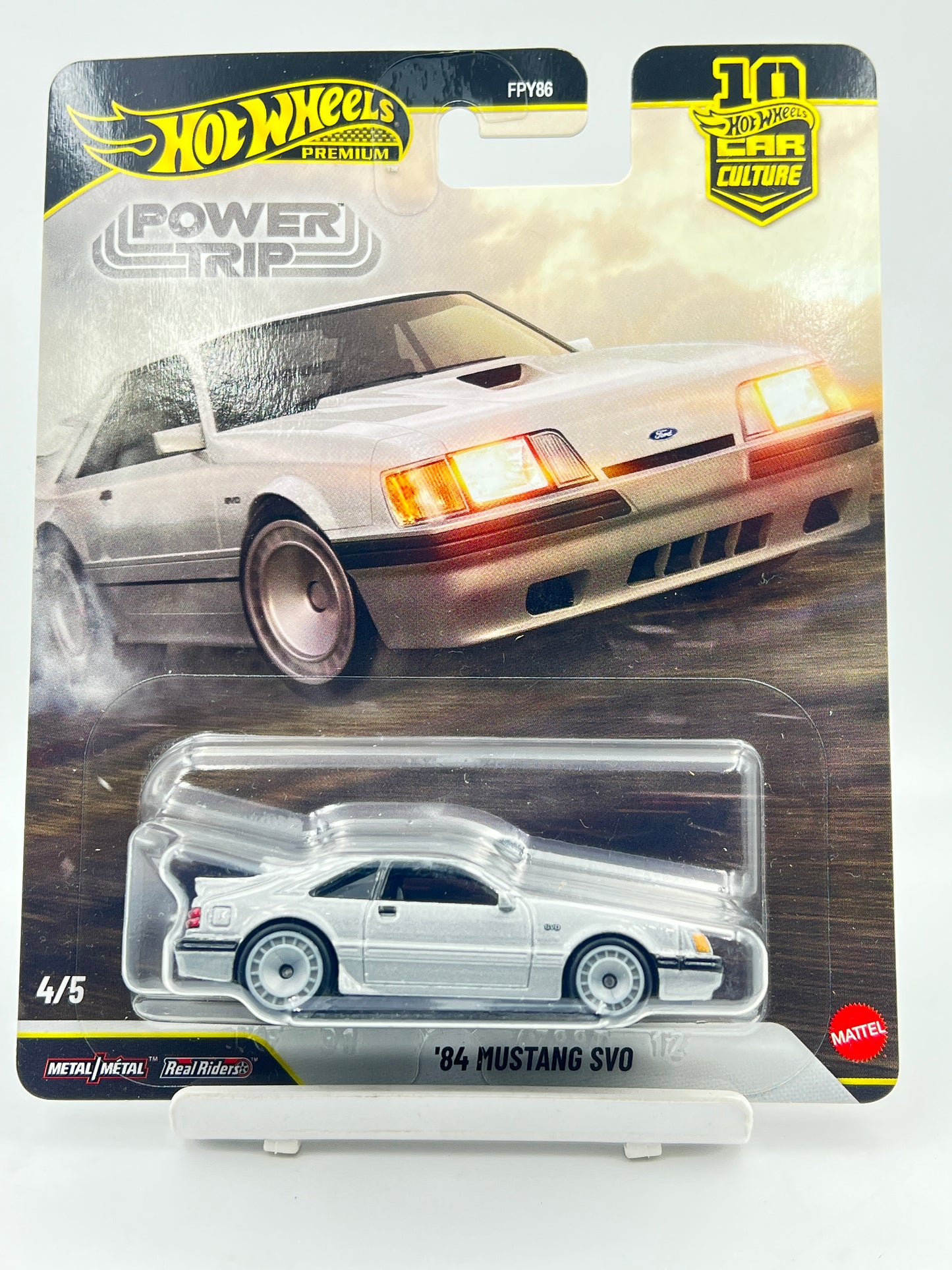 HOT WHEELS - PREMIUM - POWER TRIP - 84 MUSTANG SVO - 5B