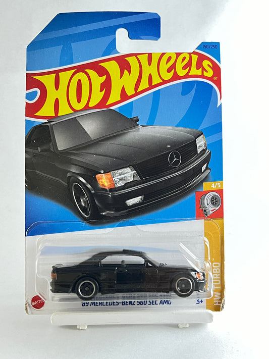 89 MERCEDES BENZ 560 SEC AMG - 4D - Its Fun- Hot wheels - matchbox - diecast