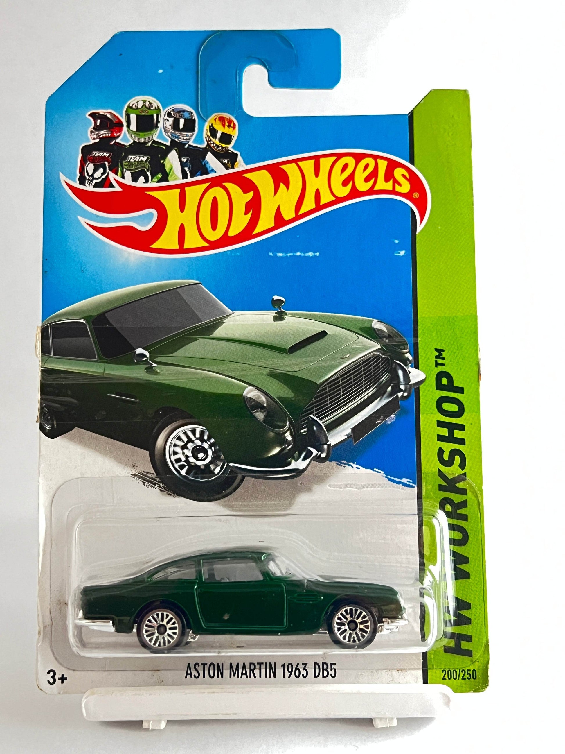 ASTON MARTIN 1963 DB5 - GREEN - 3B (CARD CONDITION AS IN PIC) - Its Fun