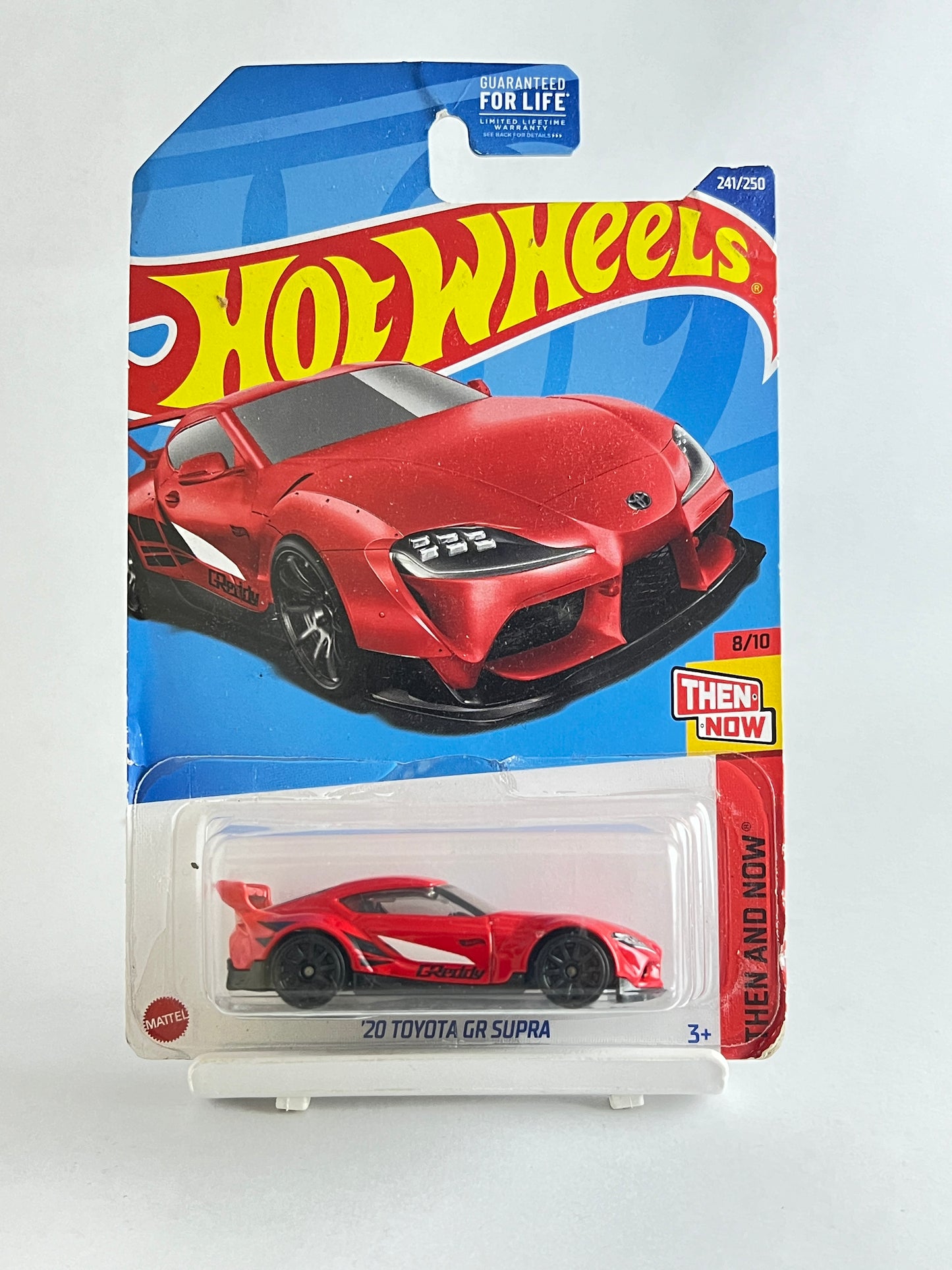 20 TOYOTA GR SUPRA - RED - 4B - Its Fun- Hot wheels - matchbox - diecast
