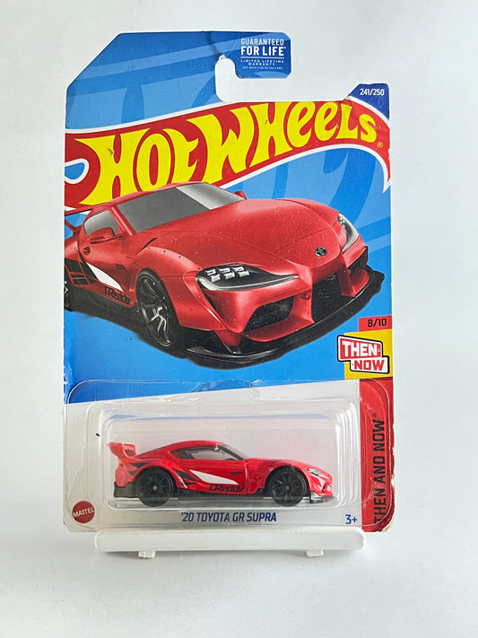20 TOYOTA GR SUPRA - RED - 4B - Its Fun- Hot wheels - matchbox - diecast