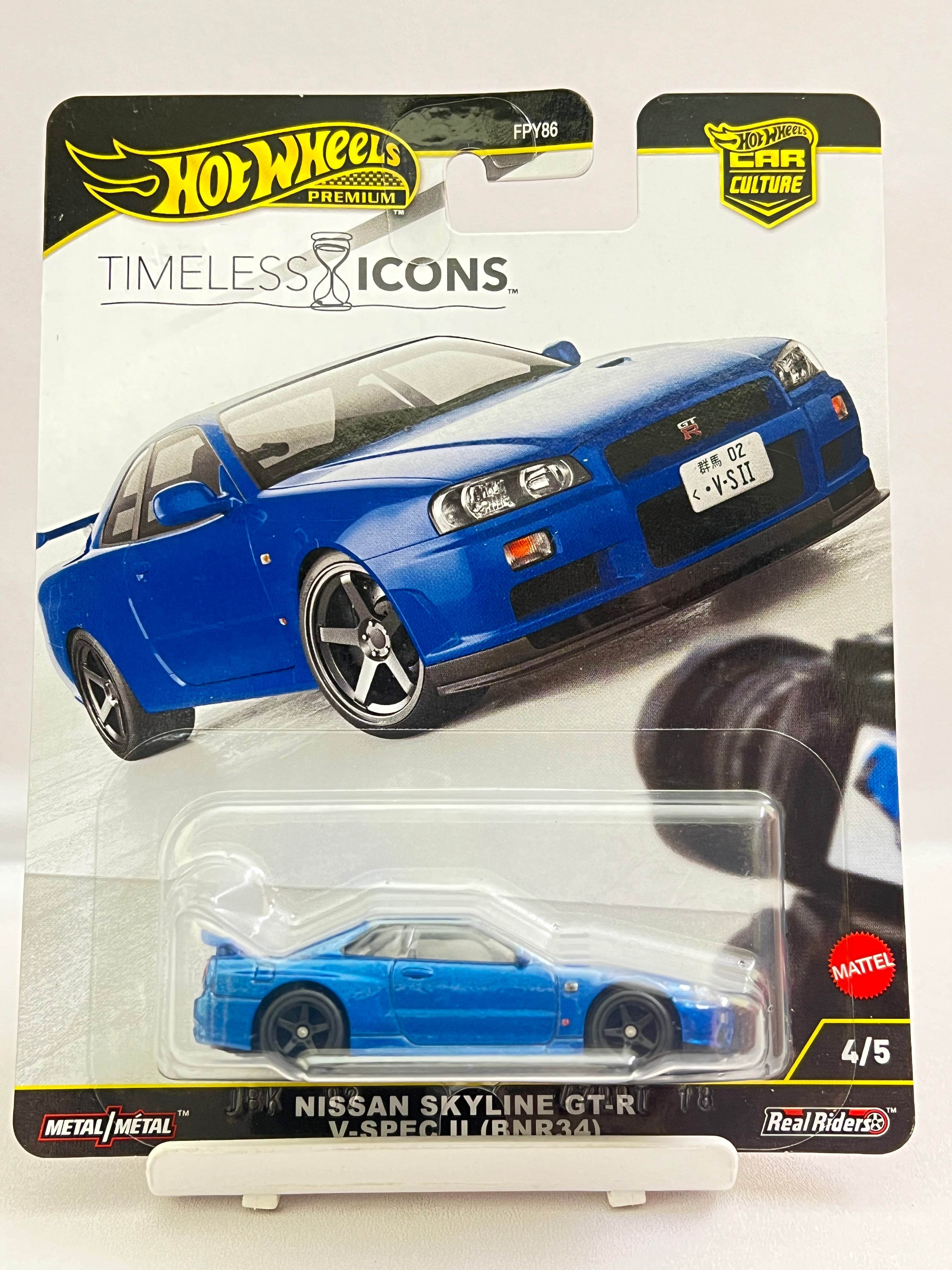 HOT WHEELS - PREMIUM - TIMELESS ICONS - NISSAN SKYLINE GT-R V-SPEC