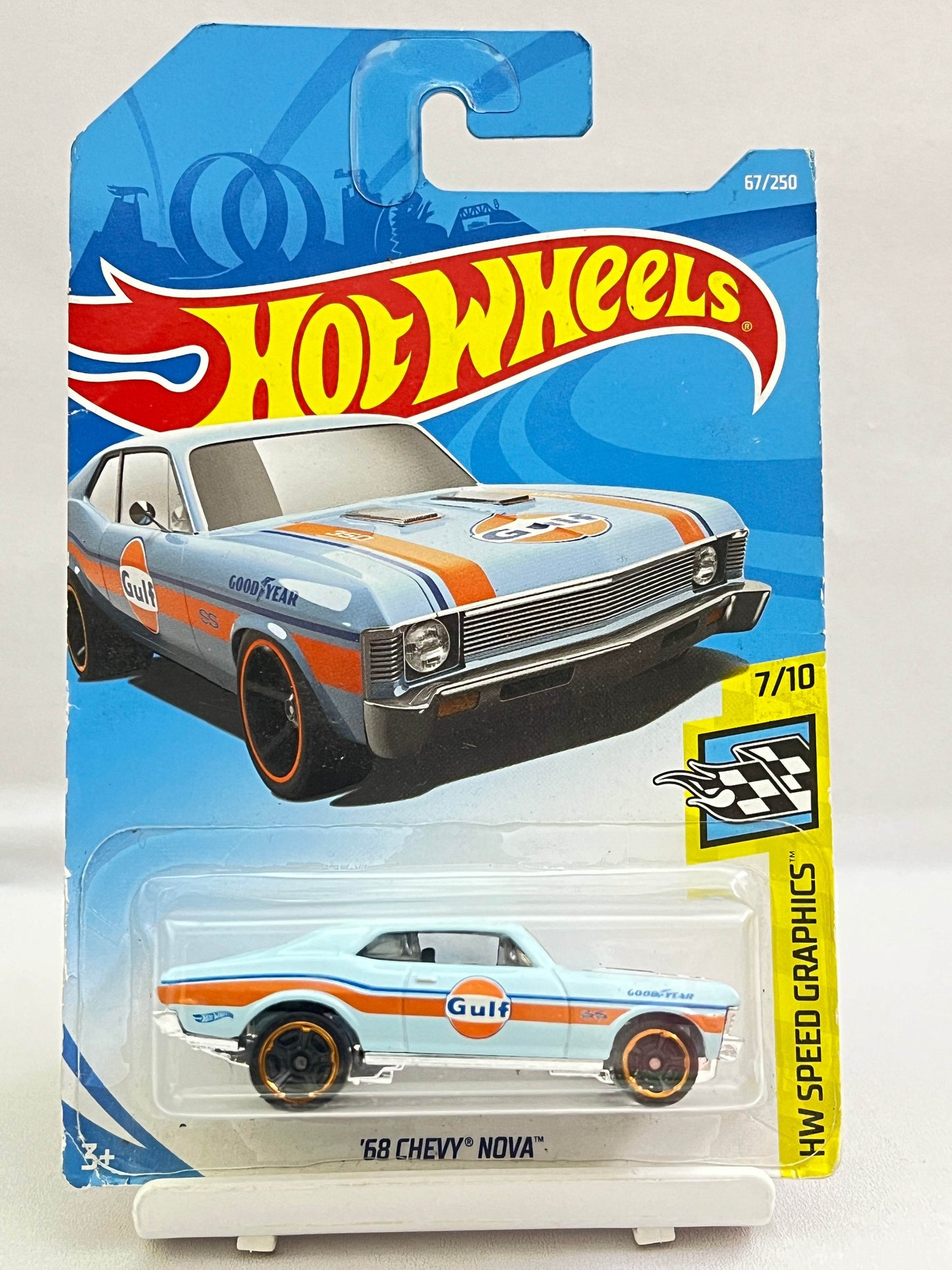 SOFT CORNERS - HOT WHEELS - 68 CHEVY NOVA - GULF - 1B - Its Fun