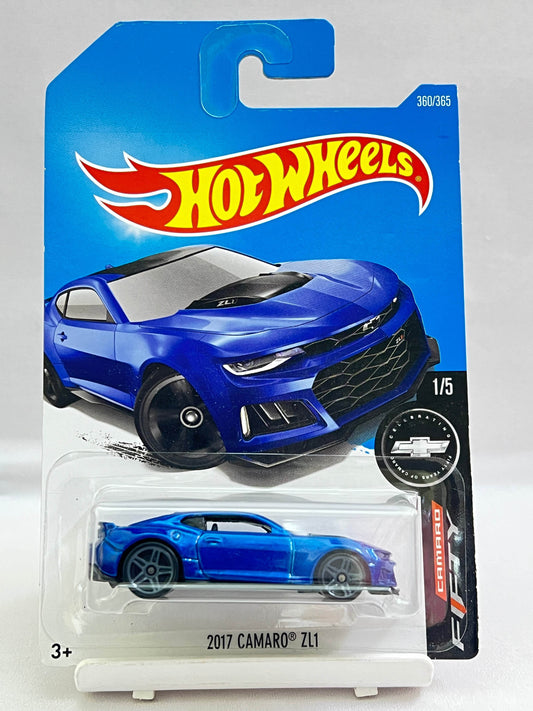 HOT WHEELS - 2017 CAMARO ZL1 - BLUE -1B - Its Fun