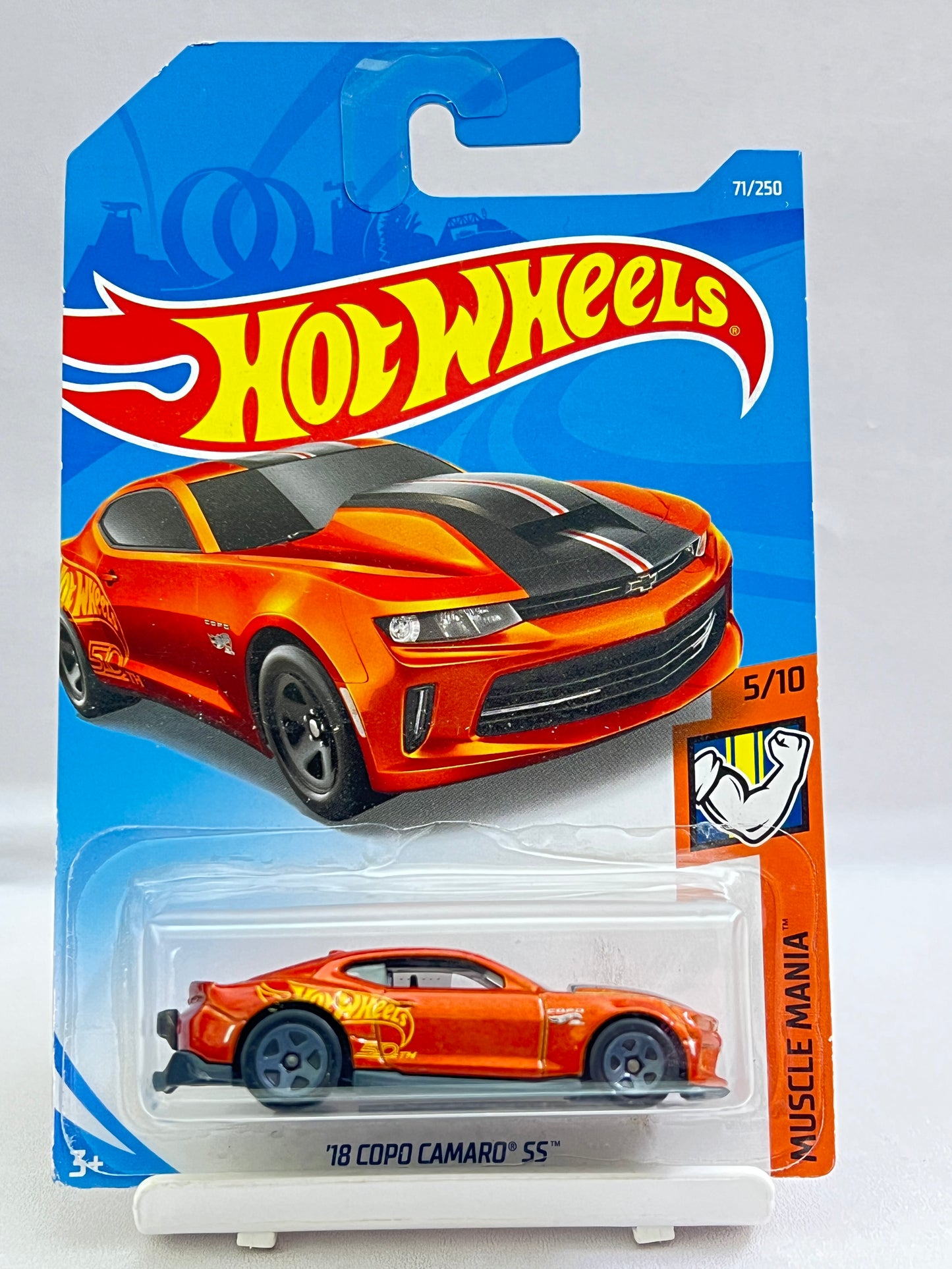 BLISTER CRACK - HOT WHEELS - 18 COPO CAMARO SS - 3E