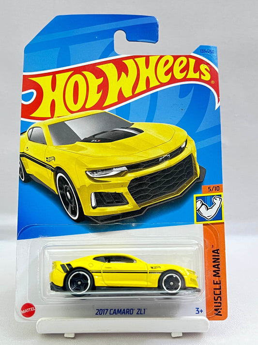 HOT WHEELS - 2017 CAMARO ZL1 - YELLOW - 6C - Its Fun