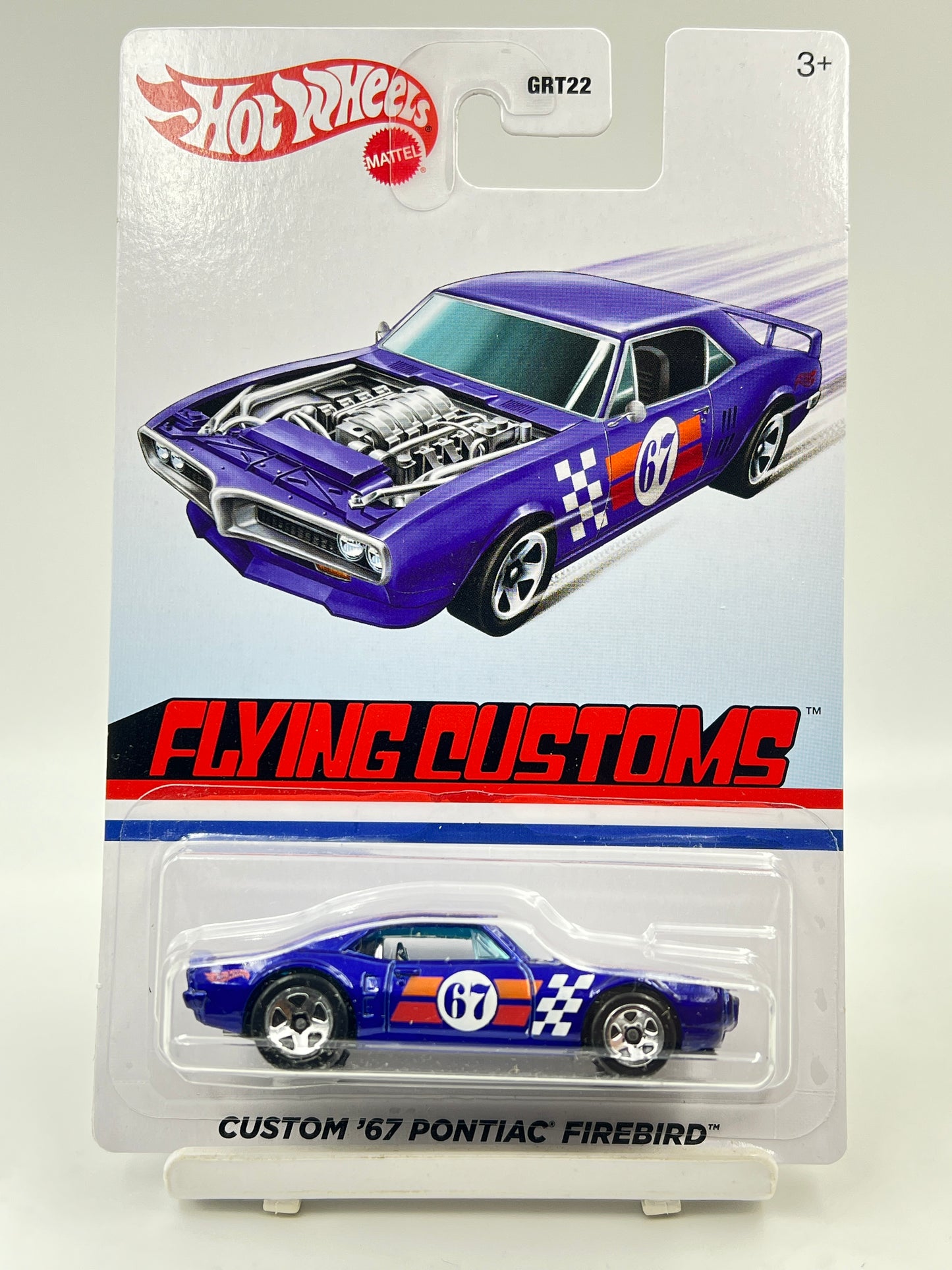 IMPORTED - HOT WHEELS -  CUSTOM 67 PONTIAC FIREBIRD - 6C