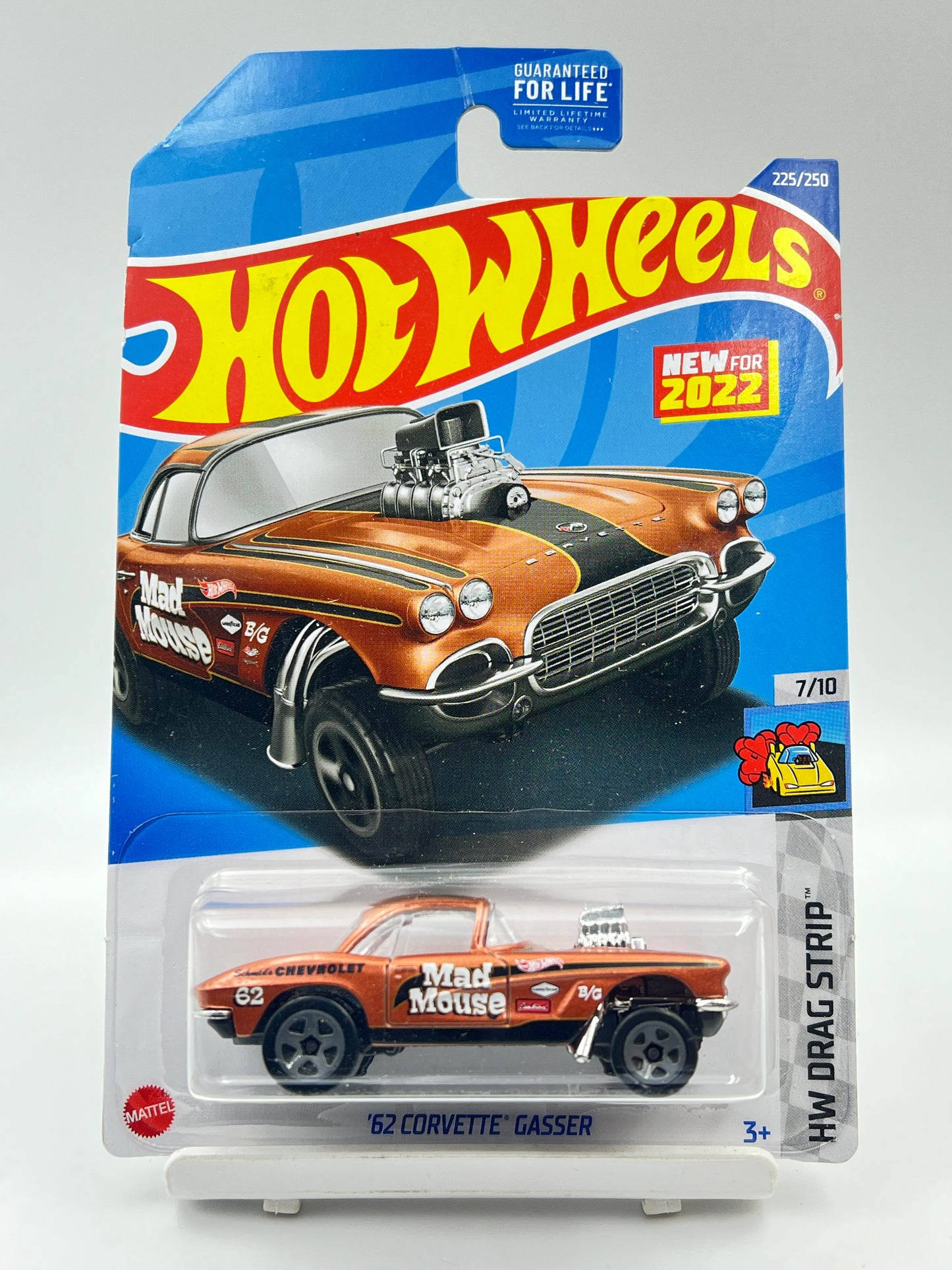 IMPORTED - HOT WHEELS -  62 CORVETTE GASSER - 6C