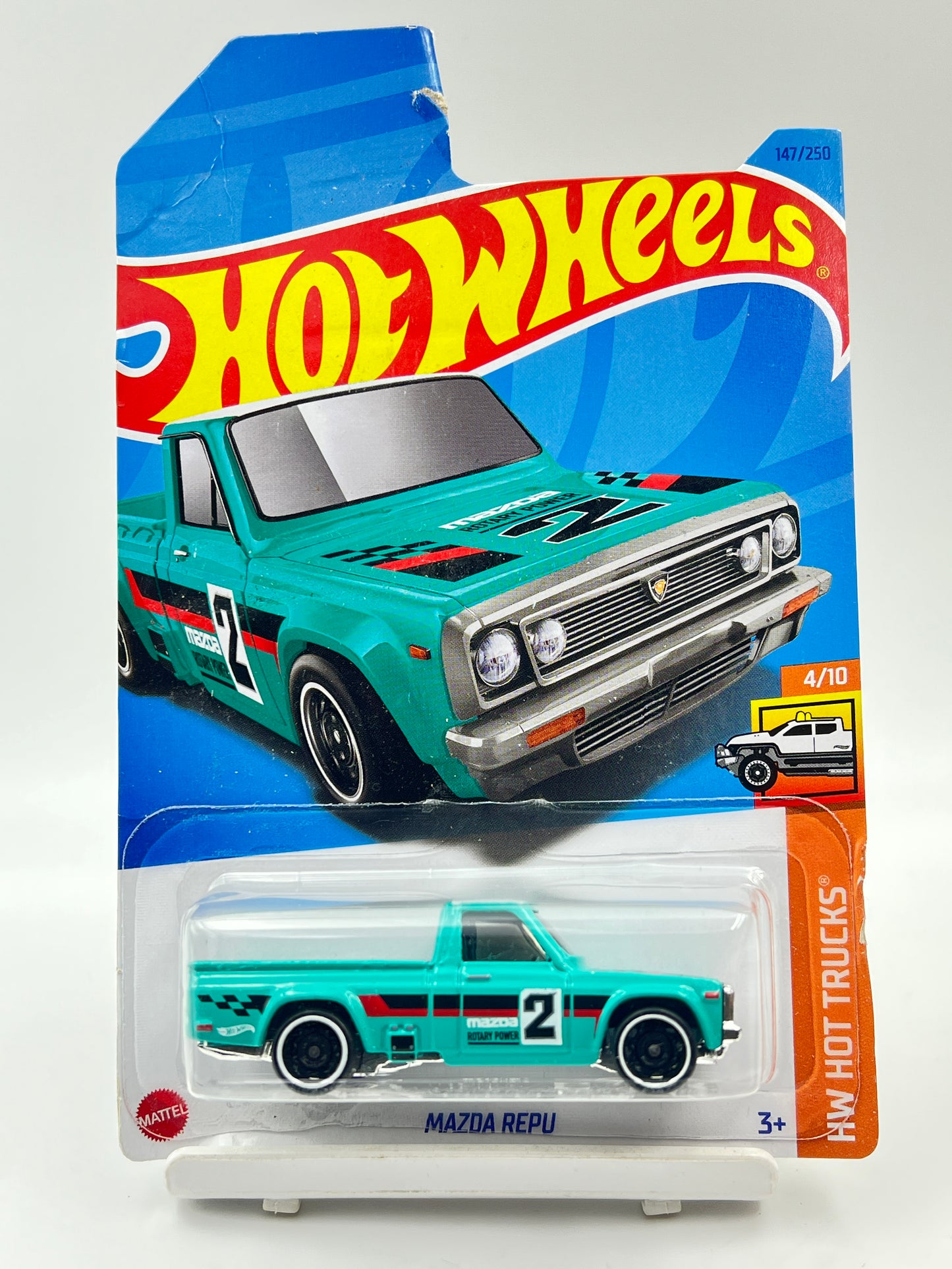 ( CARD AS IN PIC ) - HOT WHEELS - MAZDA REPU - 6B
