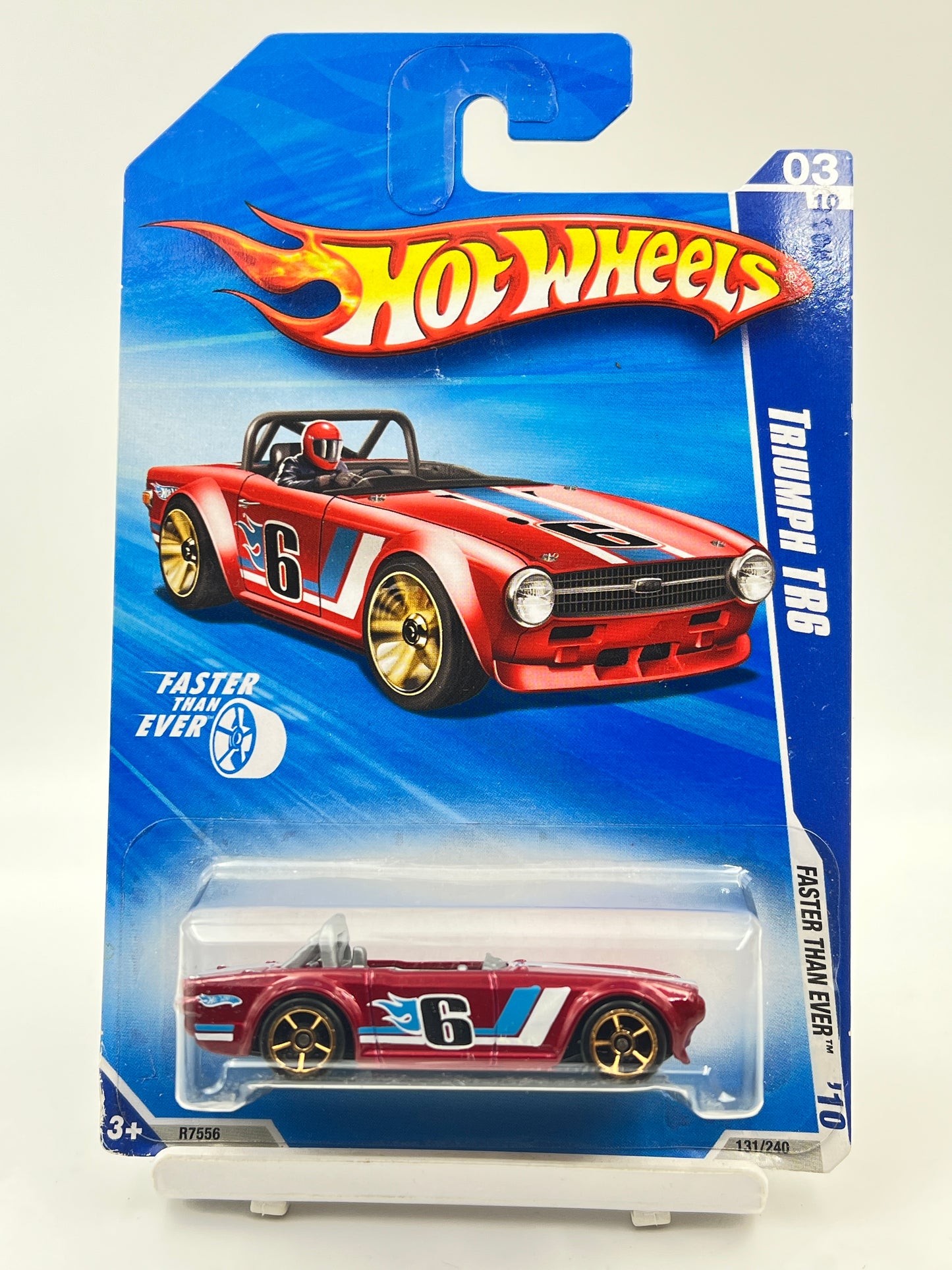 SOFT CORNER - TRIUMPH TR6 - RED - 6A
