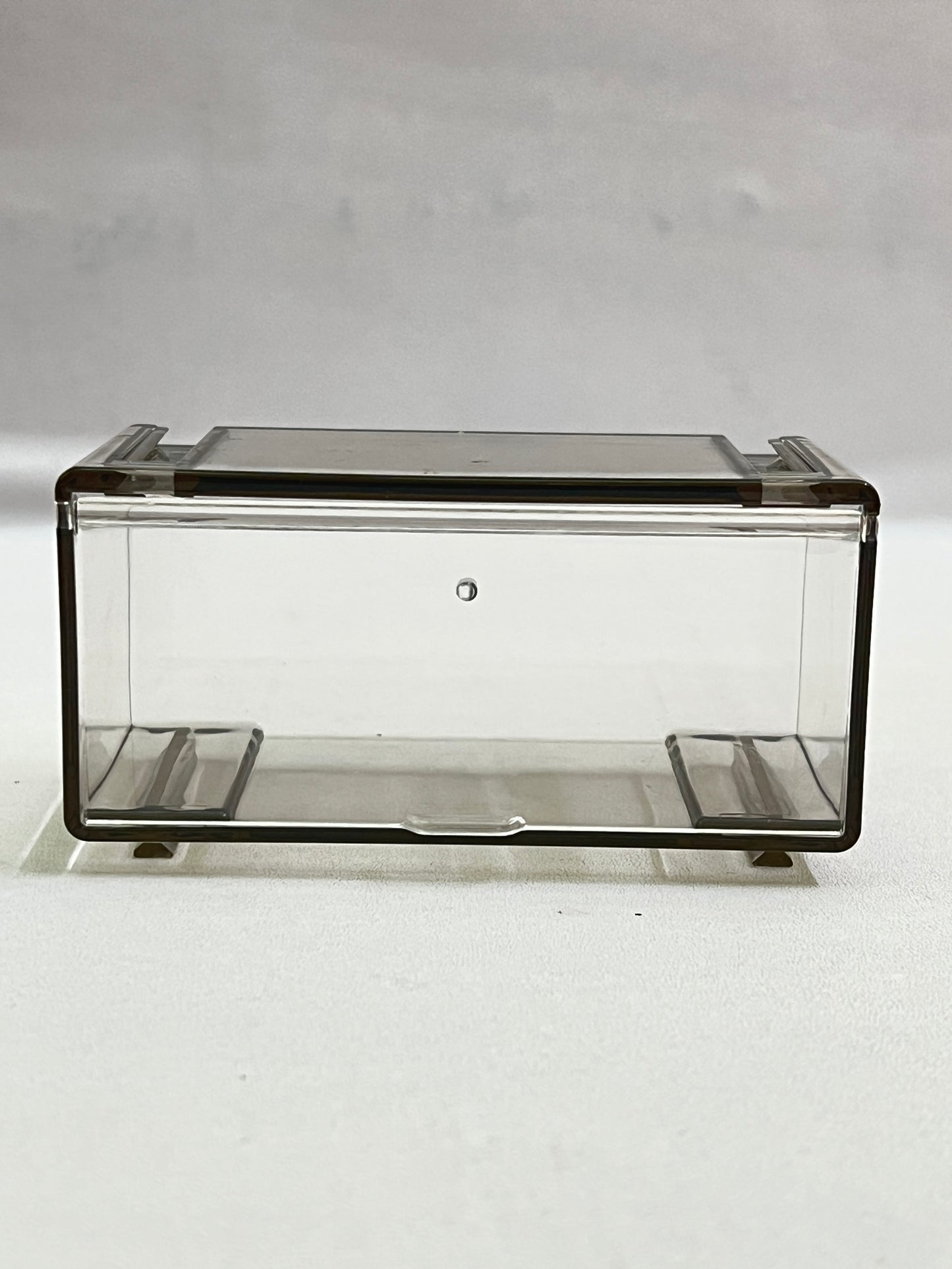 FLIP OPEN DOOR -  1:64 CAR DISPLAY ACRYLIC CASE - STACKABLE - SLIDE TO LOCK STACKING METHOD - 1 PC