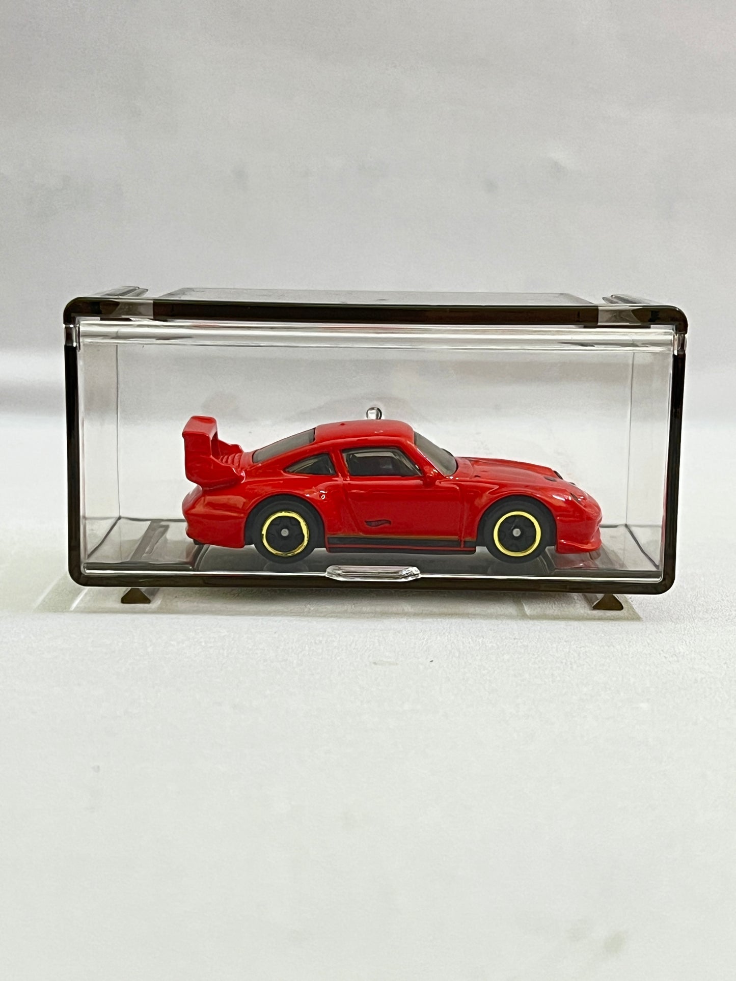 FLIP OPEN DOOR -  1:64 CAR DISPLAY ACRYLIC CASE - STACKABLE - SLIDE TO LOCK STACKING METHOD - 1 PC