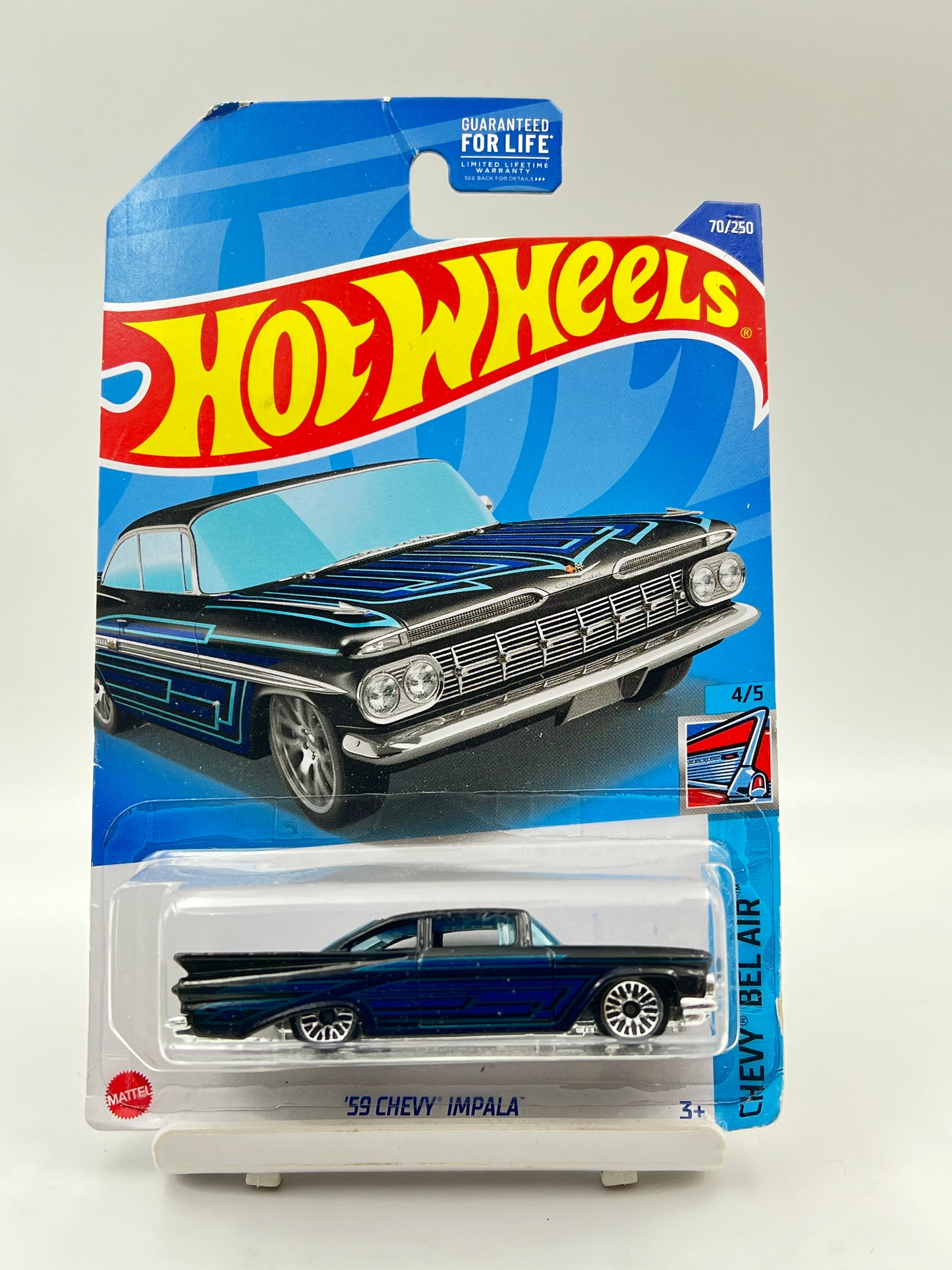 SOFT CORNERS -  IMPORTED - HOT WHEELS - 59 CHEVY IMPALA - 3D