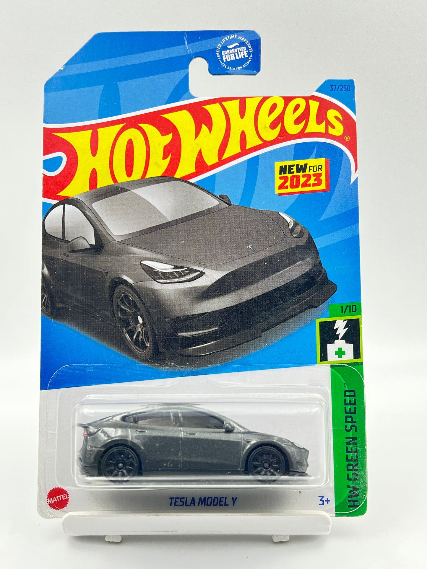 MILD HOOK CREASE - HOT WHEELS - TESLA MODEL Y - BLACK - 3D