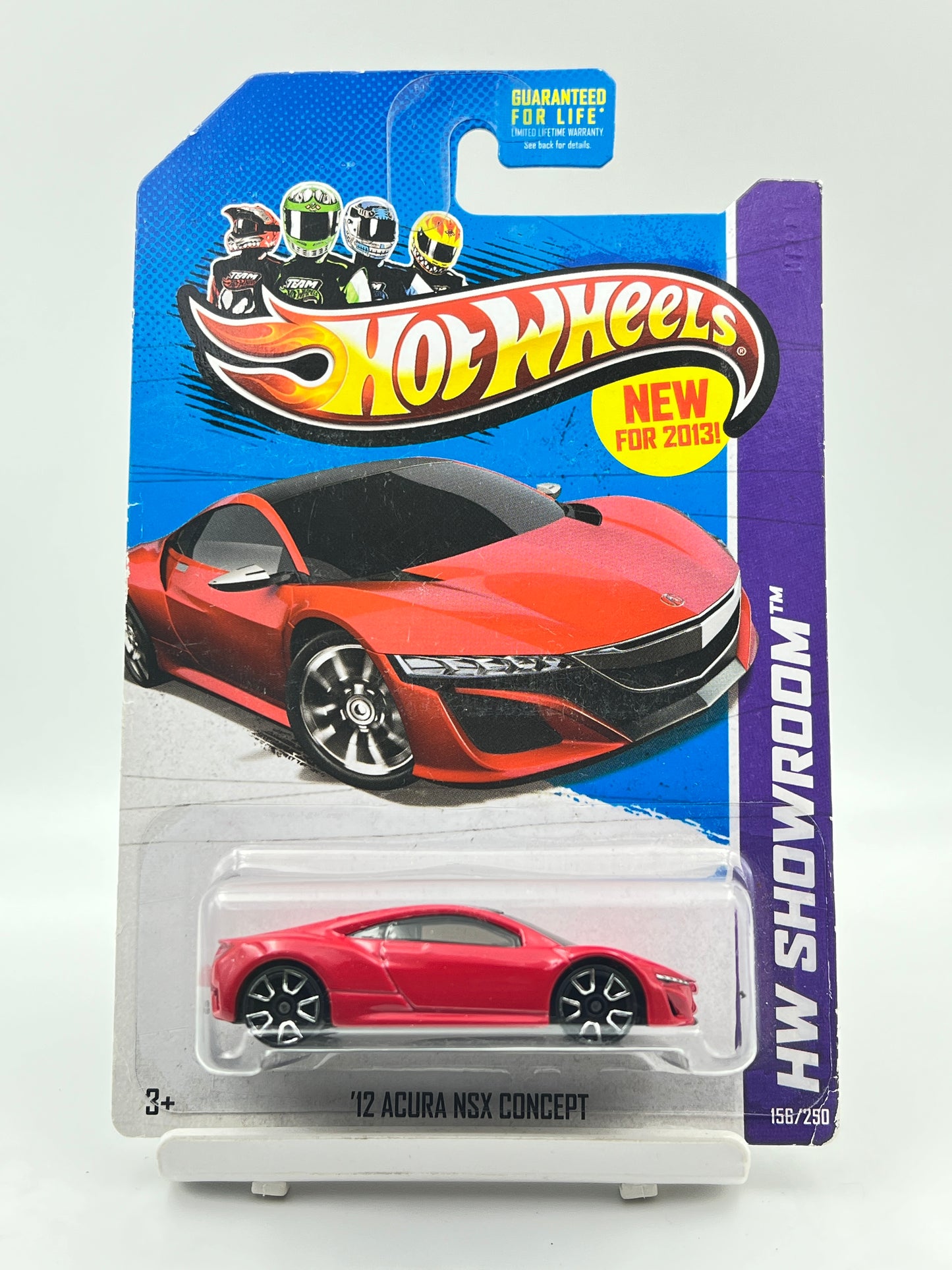 IMPORTED - HOT WHEELS -  12 ACURA NSX CONCEPT - RED - 3C