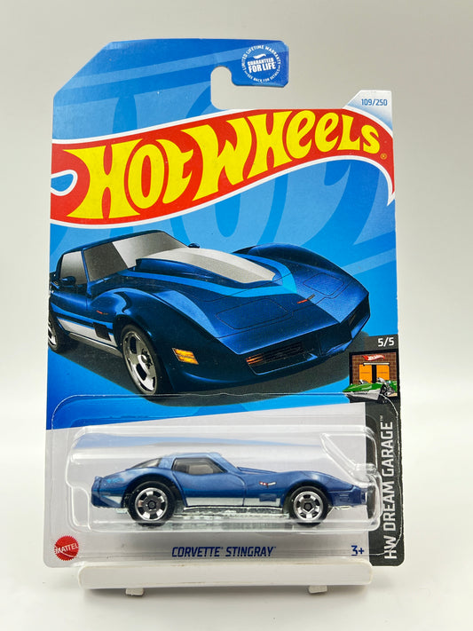 METAL BASE - BLISTER CRACK - IMPORTED - HOT WHEELS -  CORVETTE STINGRAY - 3A