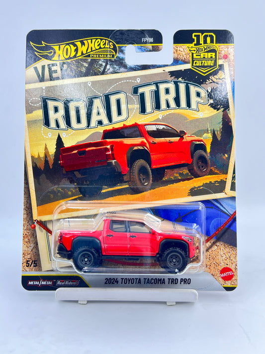 HOT WHEELS - PREMIUM - ROAD TRIP - 2024 TOYOTA TACOMA TRD PRO - 5B