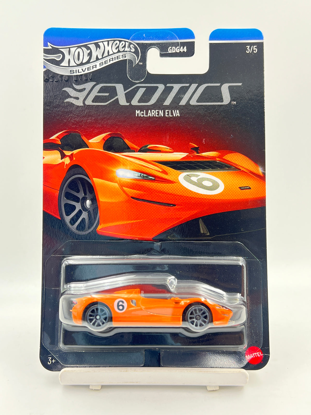 BLISTER ISSUE - HOT WHEELS - EXOTICS - MCLAREN ELVA - ZX2