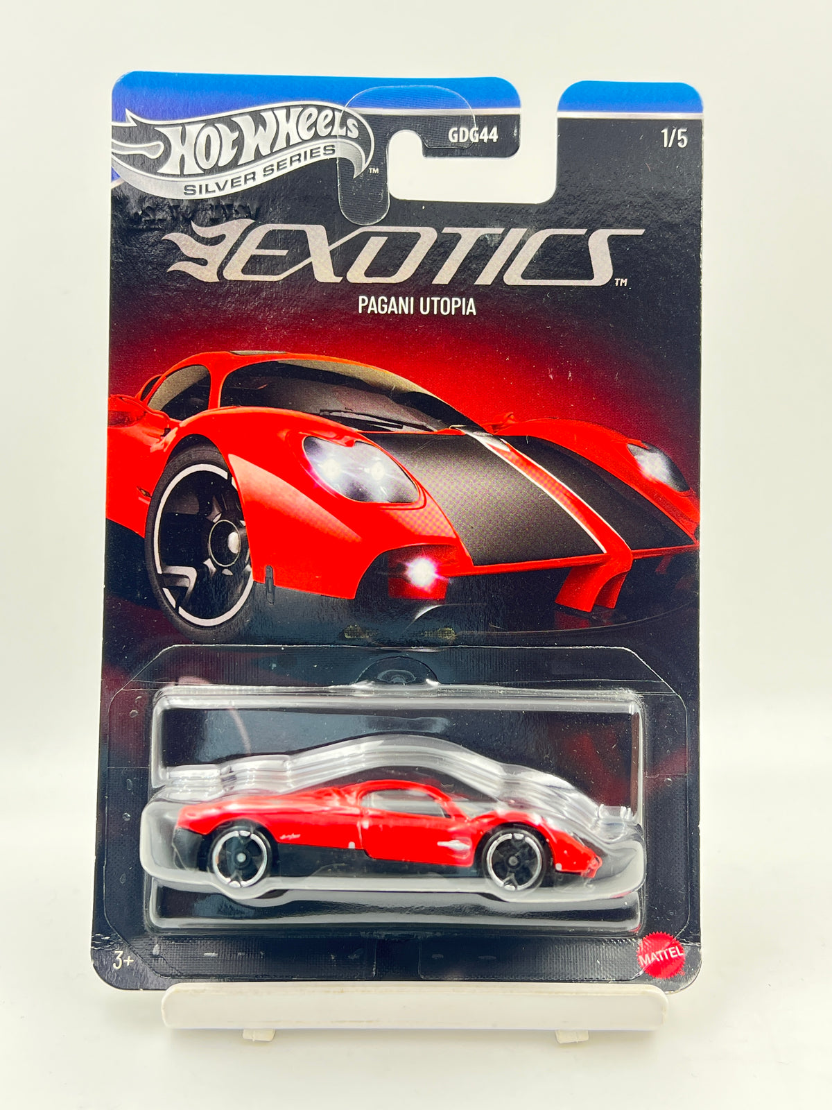 CREASED - HOT WHEELS - EXOTICS - PAGANI UTOPIA - ZX2